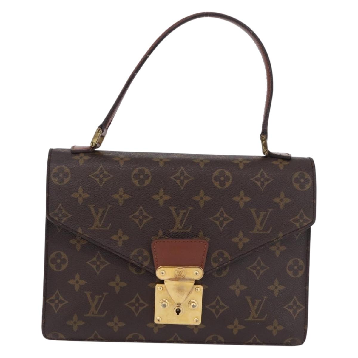 LOUIS VUITTON Monogram Concorde Hand Bag M51190 LV Auth ka5280