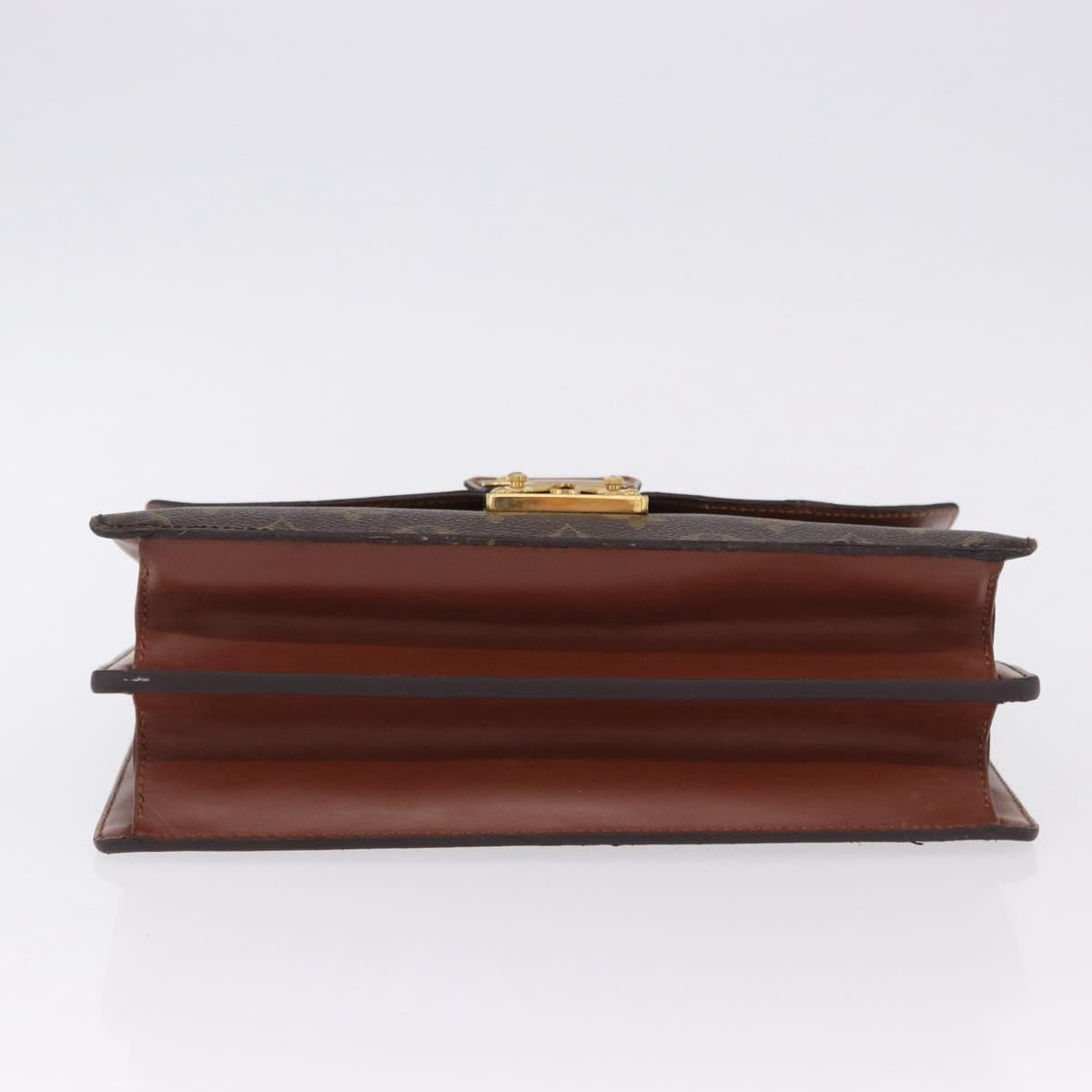 LOUIS VUITTON Monogram Concorde Hand Bag M51190 LV Auth ka5280