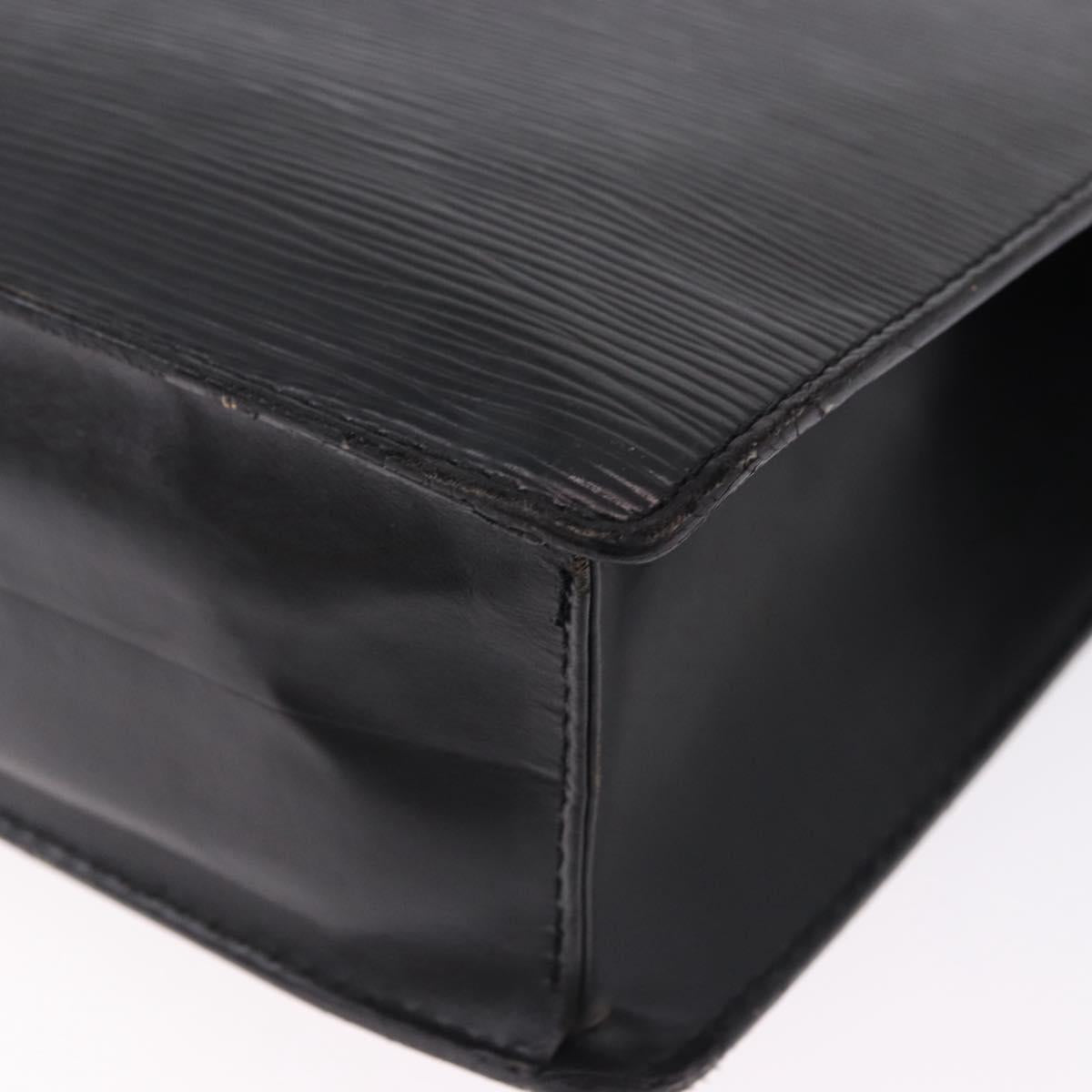 LOUIS VUITTON Epi Monceau 28 Hand Bag Black M52122 LV Auth ka5284