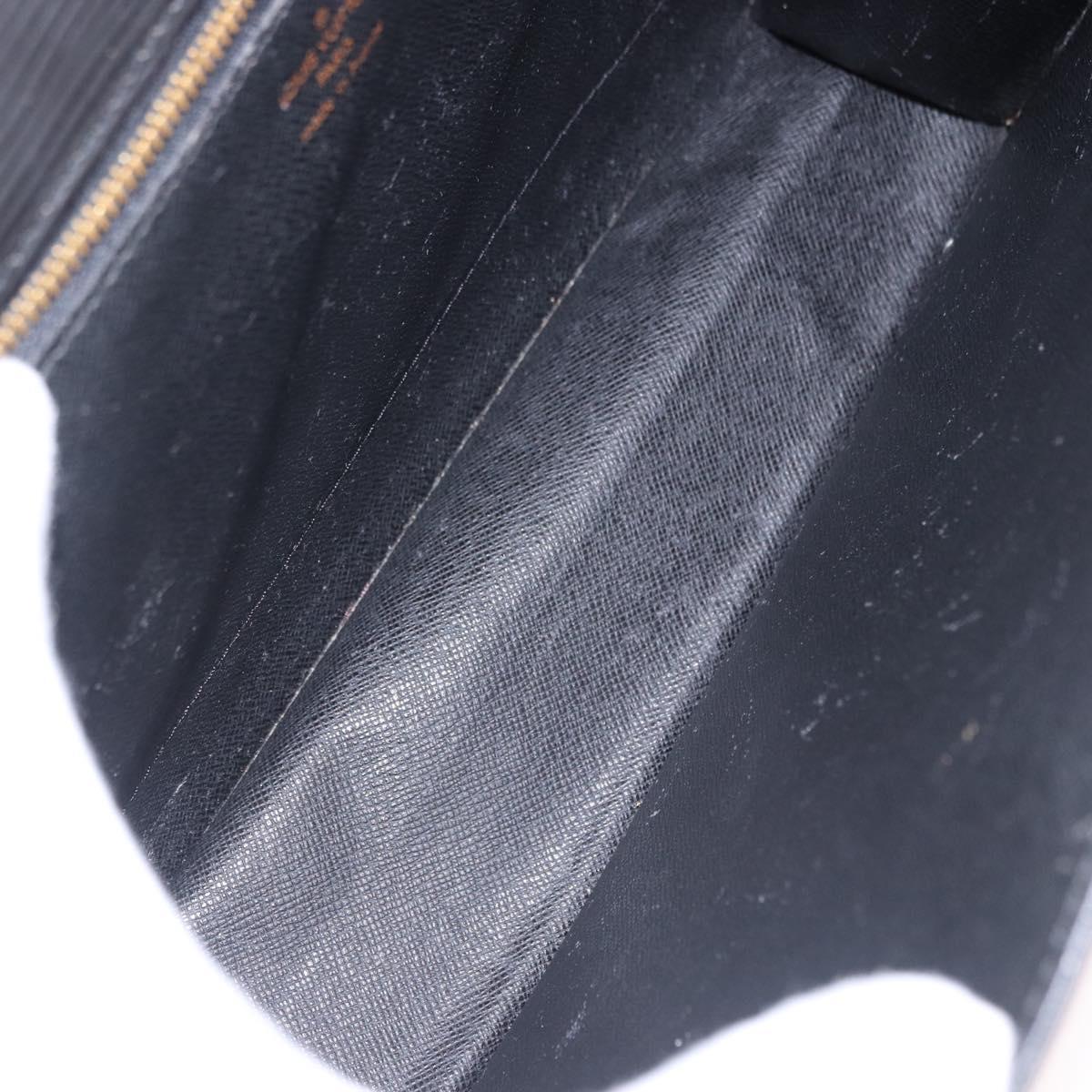 LOUIS VUITTON Epi Monceau 28 Hand Bag Black M52122 LV Auth ka5284