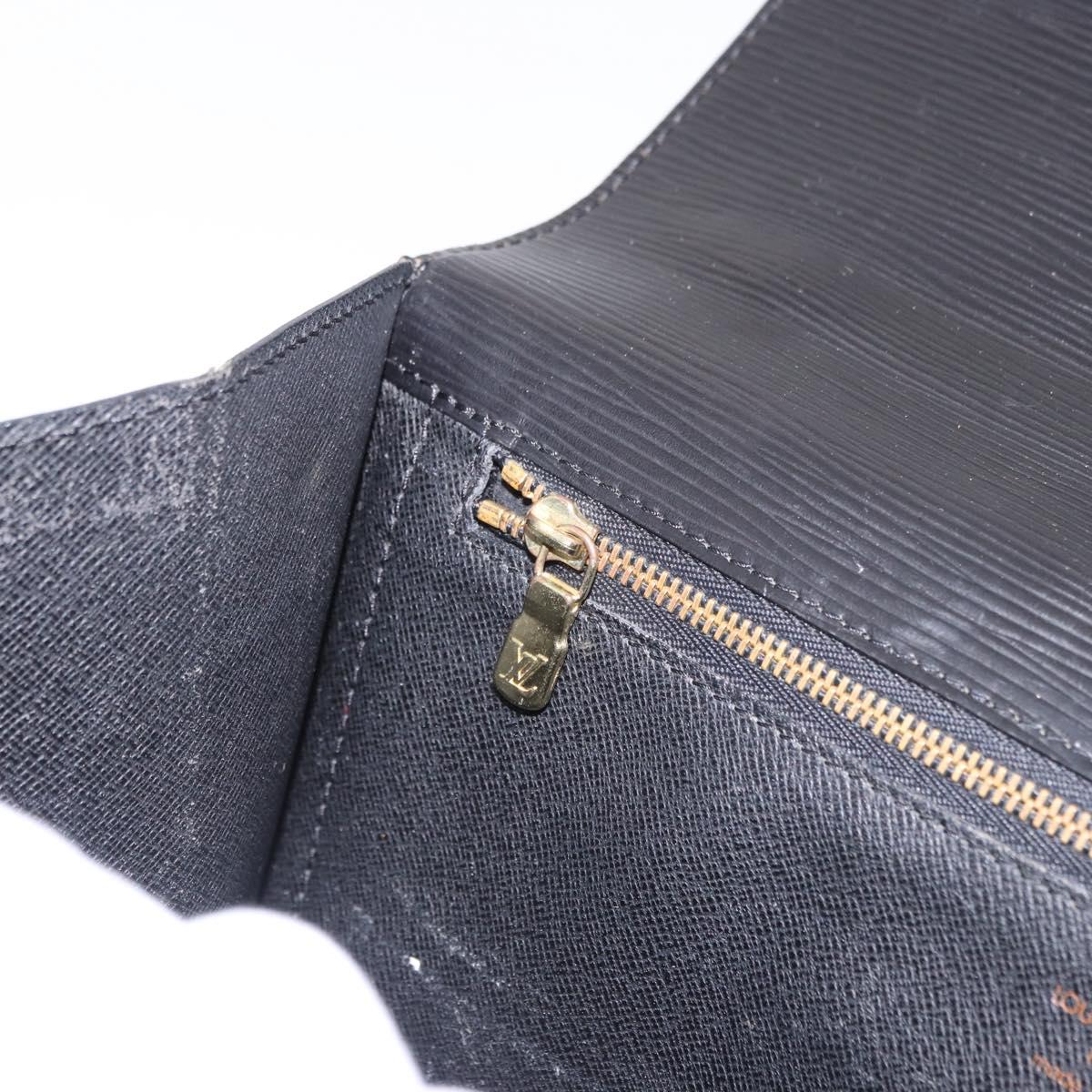 LOUIS VUITTON Epi Monceau 28 Hand Bag Black M52122 LV Auth ka5284