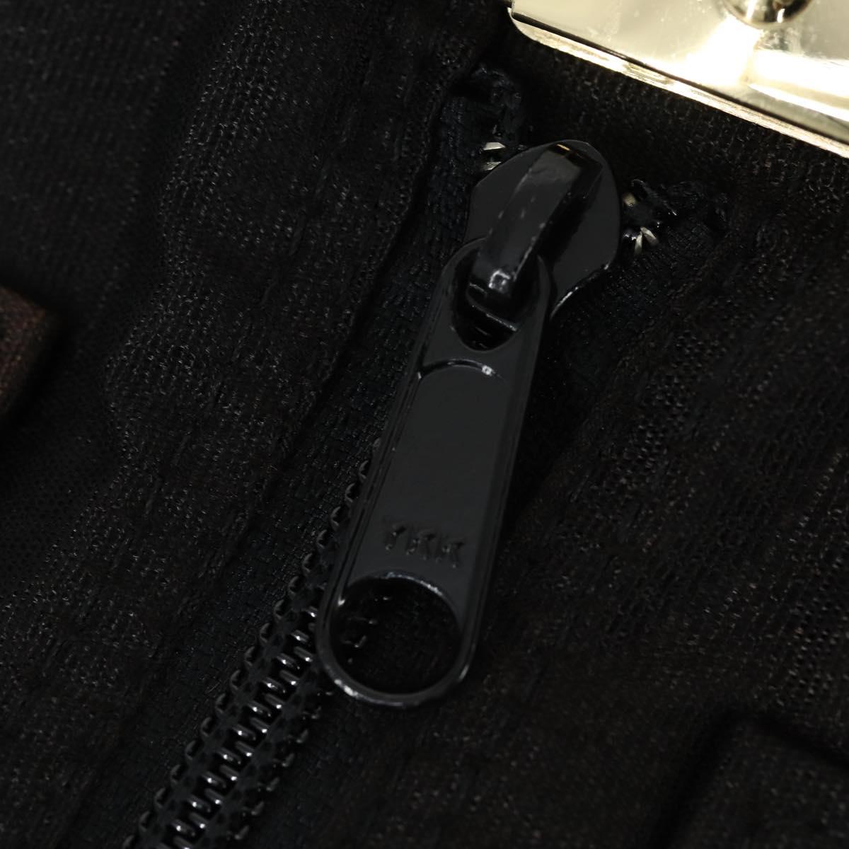 Burberrys Nova Check Garment Cover Canvas Leather Beige Gold Auth ka529