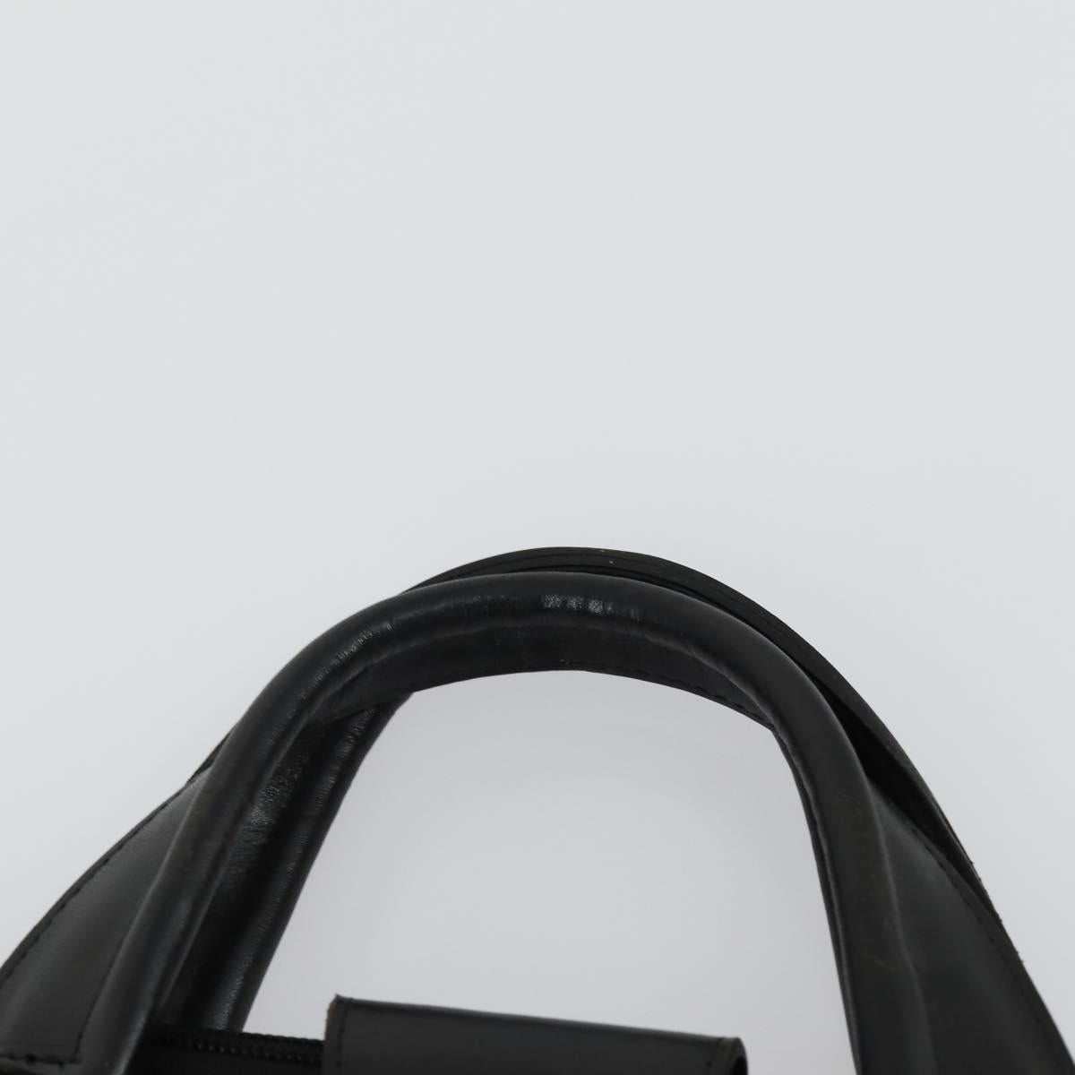 Burberrys Nova Check Garment Cover Canvas Leather Beige Gold Auth ka529