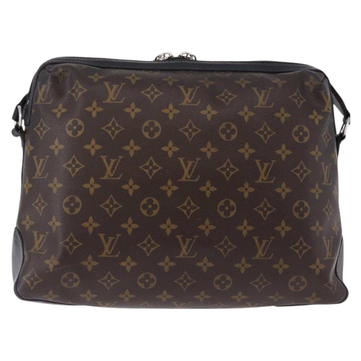 LOUIS VUITTON Monogram Macassar Torres Shoulder Bag M40387 LV Auth ka5293