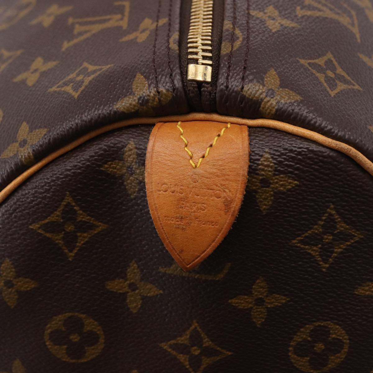 LOUIS VUITTON Monogram Keepall 60 Boston Bag M41422 LV Auth ka5298