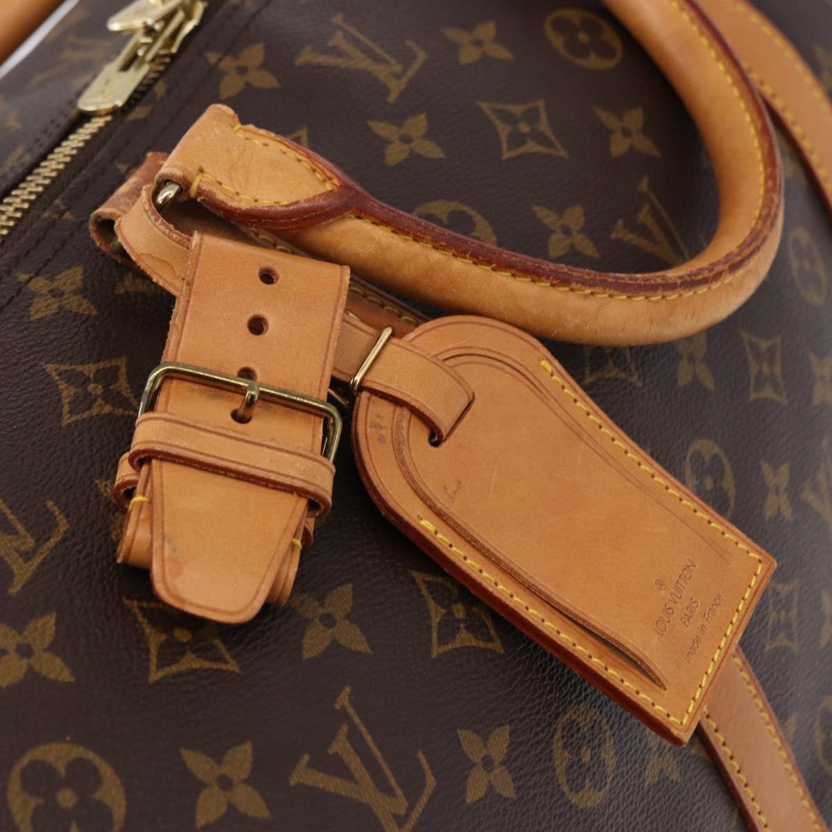 LOUIS VUITTON Monogram Keepall 60 Boston Bag M41422 LV Auth ka5298