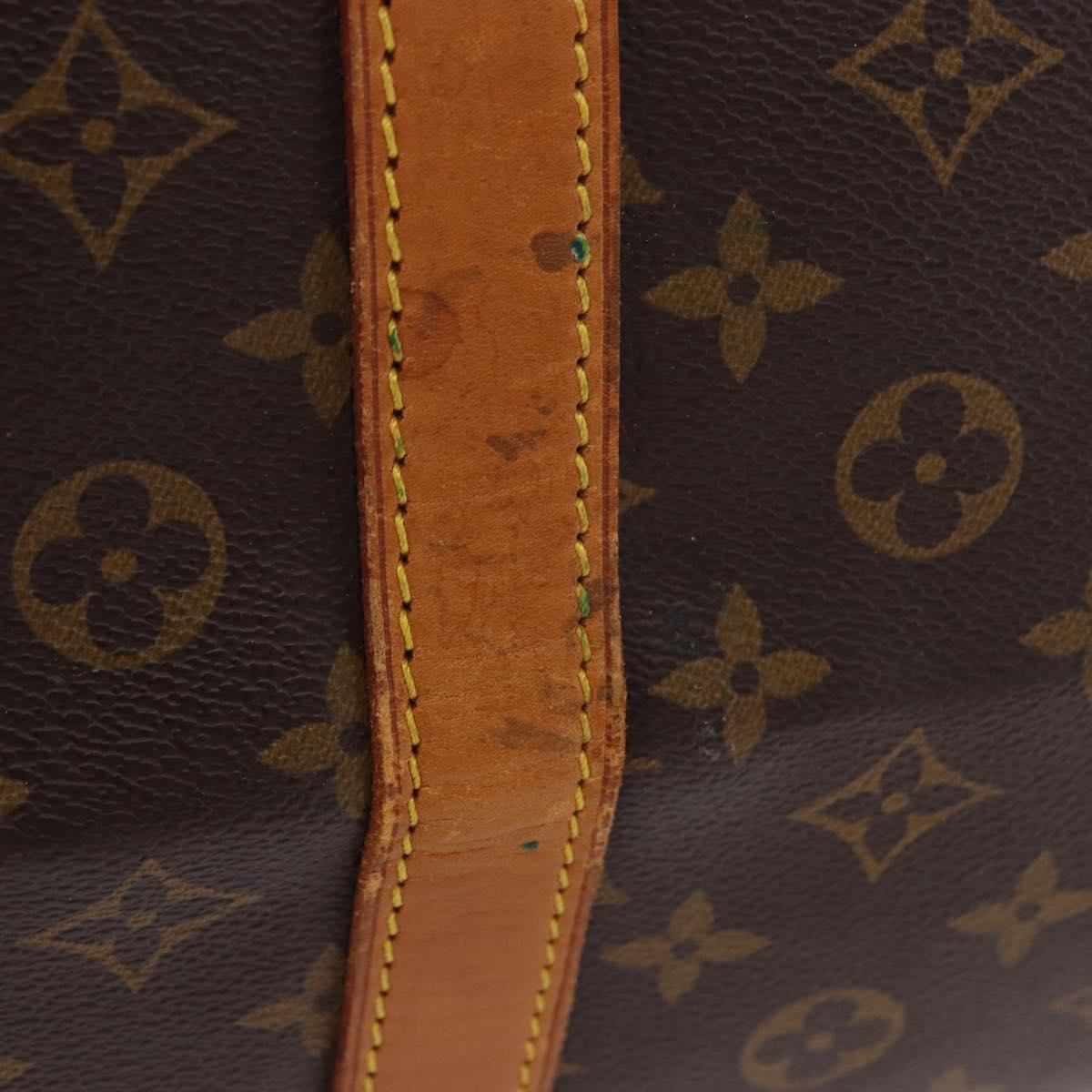 LOUIS VUITTON Monogram Keepall 60 Boston Bag M41422 LV Auth ka5298