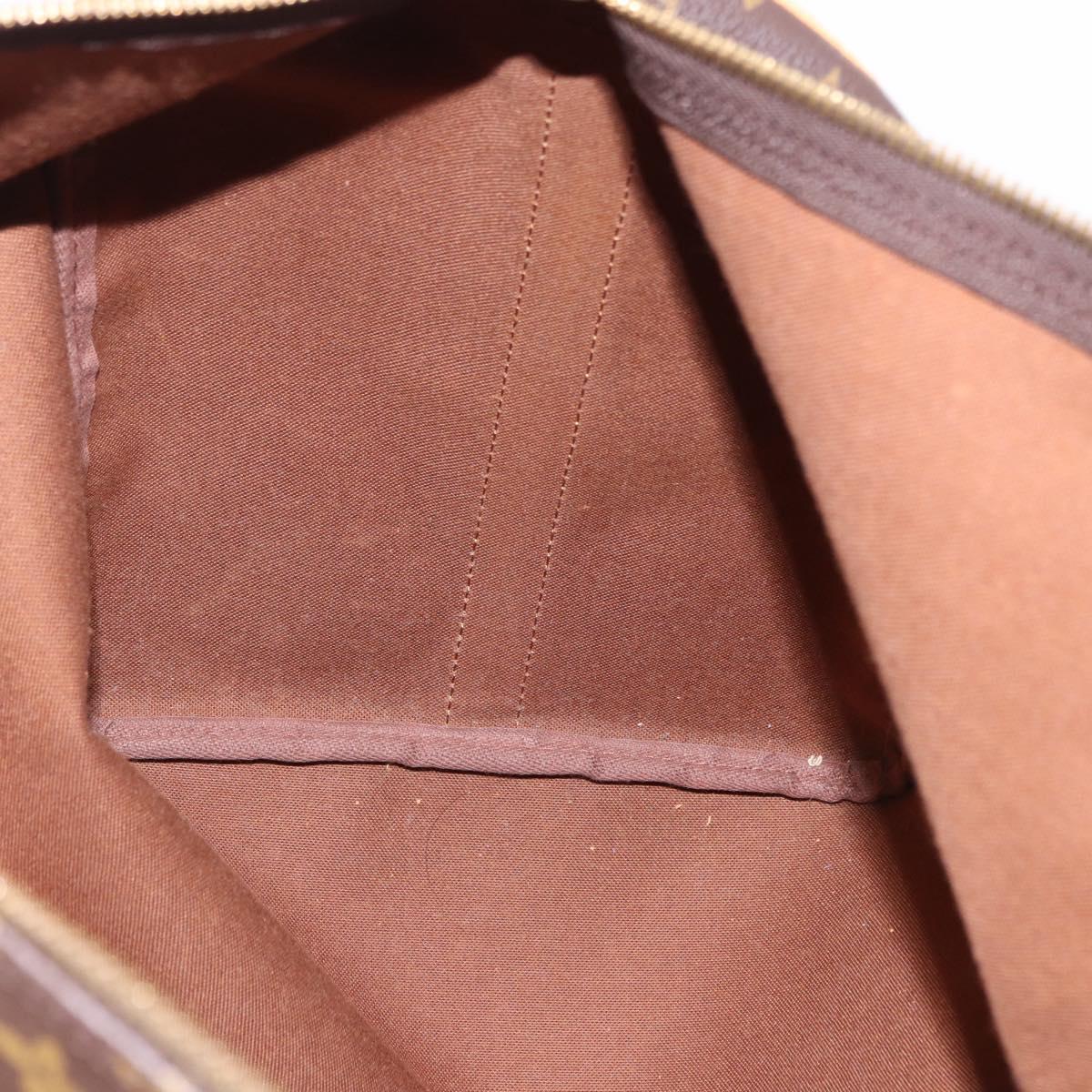LOUIS VUITTON Monogram Keepall Bandouliere 50 Boston Bag M41416 LV Auth ka5300