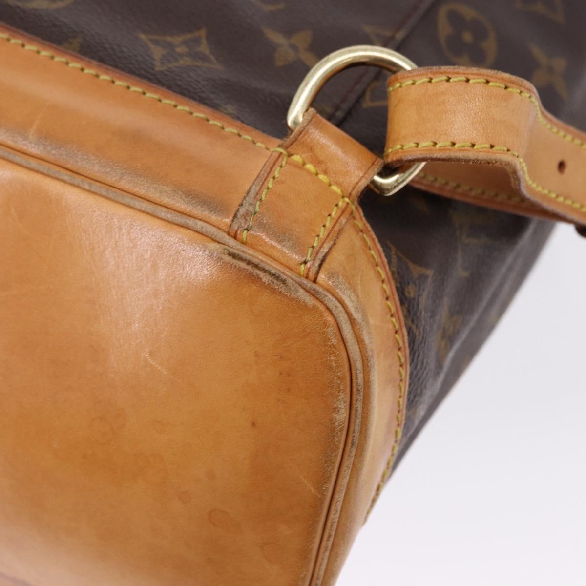 LOUIS VUITTON Monogram Montsouris GM Backpack M51135 LV Auth ka5301