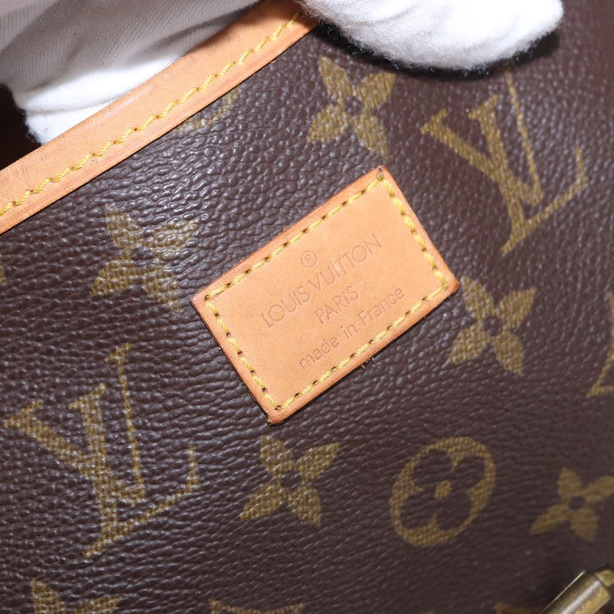 LOUIS VUITTON Monogram Saumur 35 Shoulder Bag M42254 LV Auth ka5302