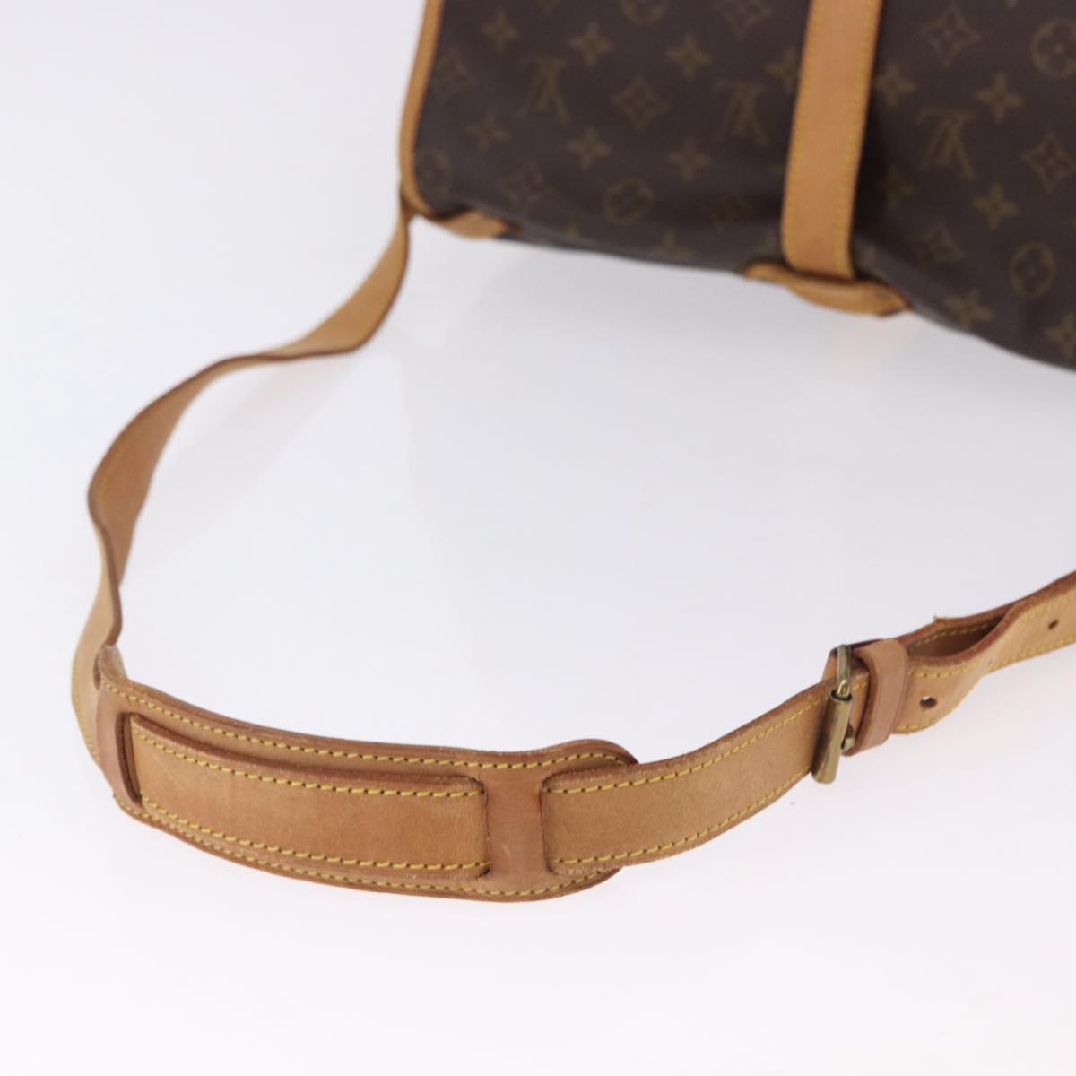 LOUIS VUITTON Monogram Saumur 35 Shoulder Bag M42254 LV Auth ka5302