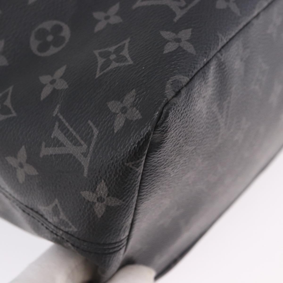 LOUIS VUITTON Monogram Eclipse Cabas light Tote Bag M44228 LV Auth ka5303V