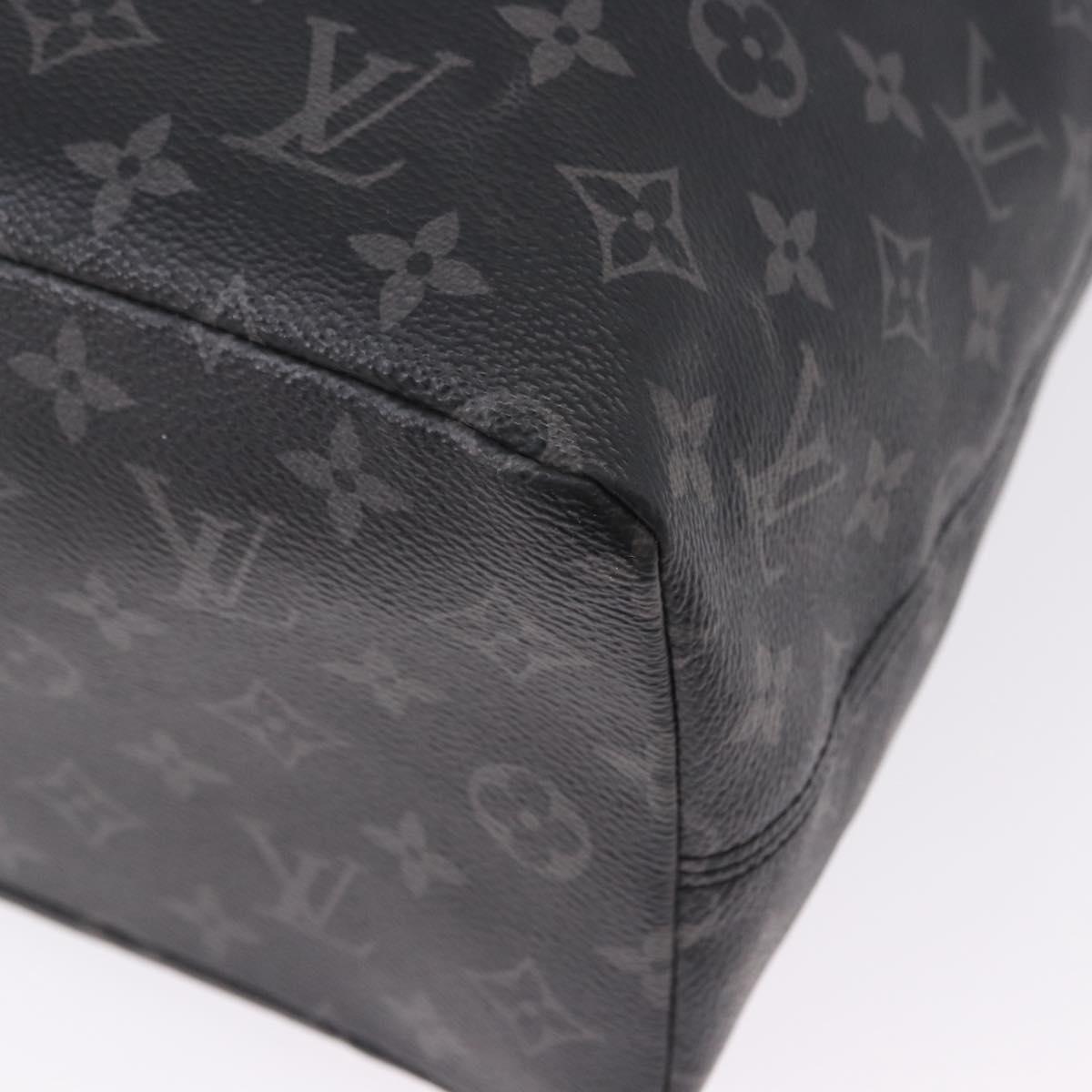 LOUIS VUITTON Monogram Eclipse Cabas light Tote Bag M44228 LV Auth ka5303V