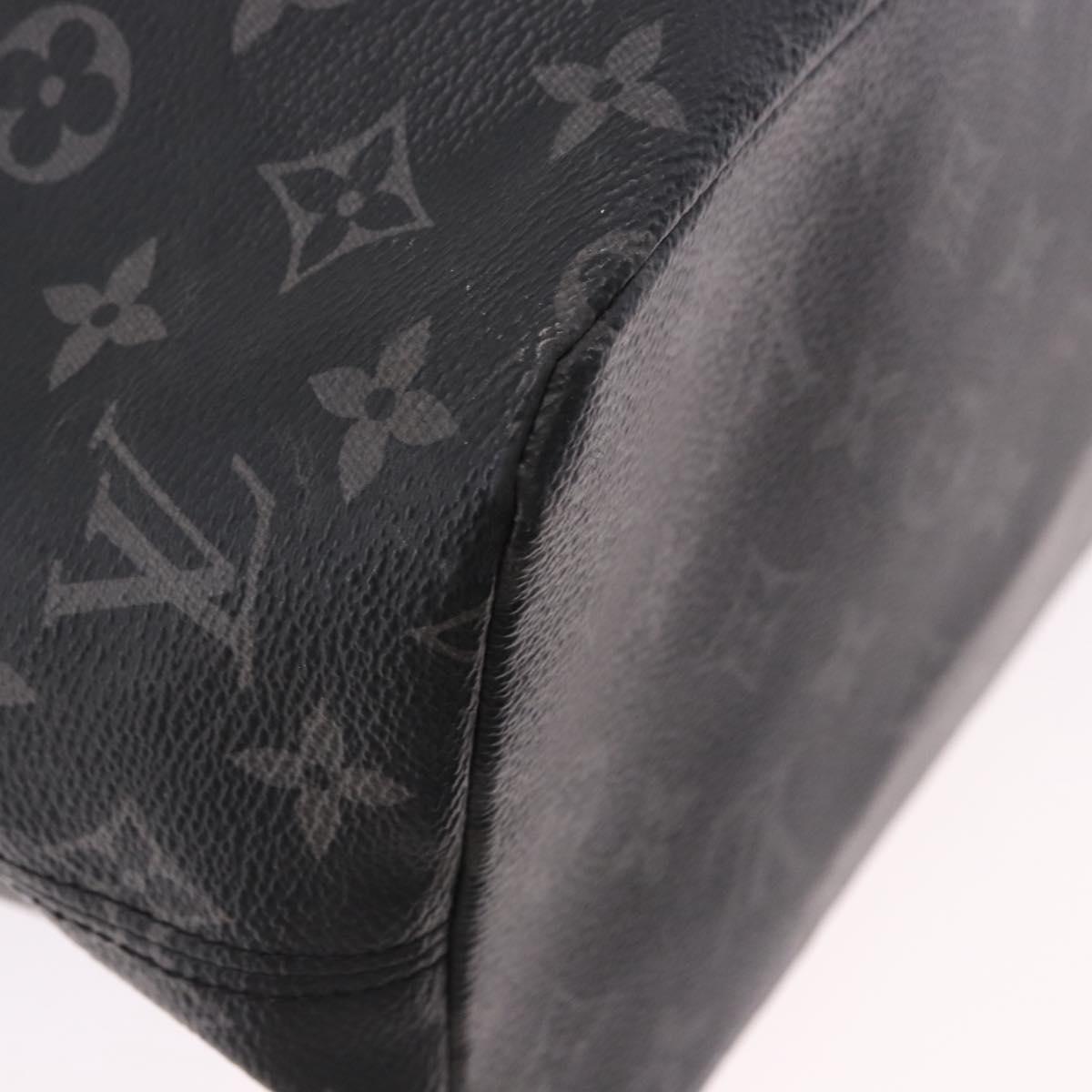 LOUIS VUITTON Monogram Eclipse Cabas light Tote Bag M44228 LV Auth ka5303V