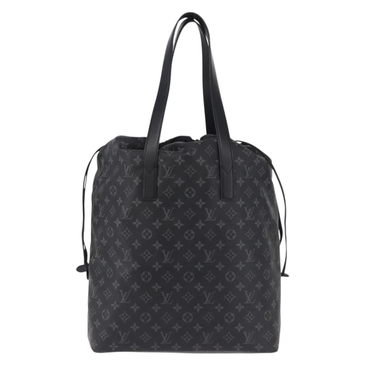 LOUIS VUITTON Monogram Eclipse Cabas light Tote Bag M44228 LV Auth ka5303V
