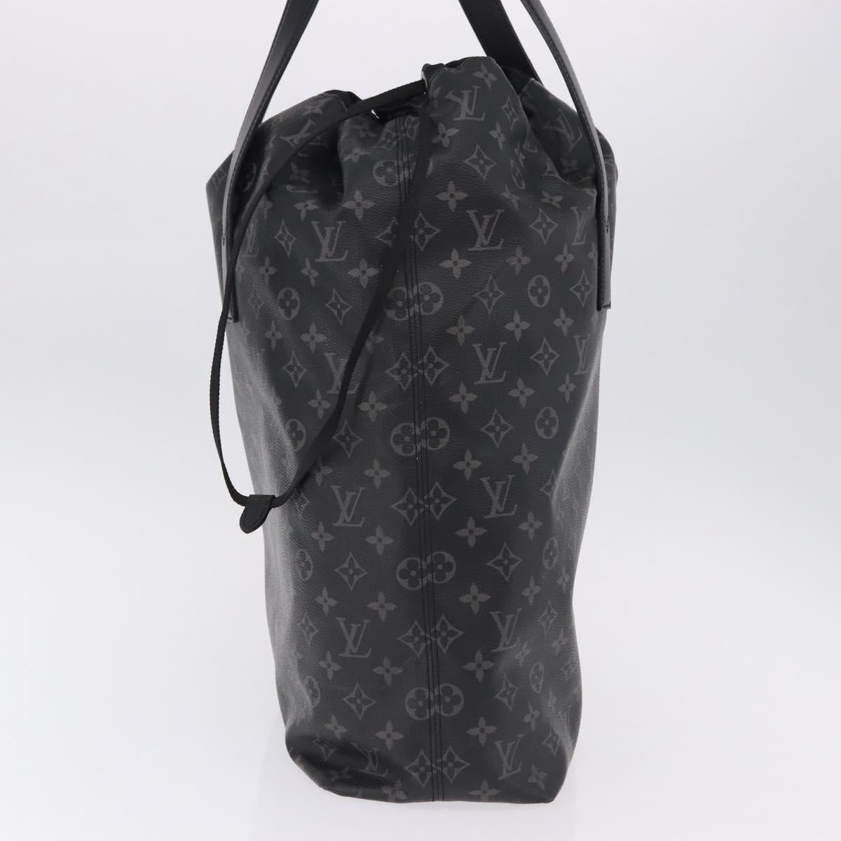 LOUIS VUITTON Monogram Eclipse Cabas light Tote Bag M44228 LV Auth ka5303V