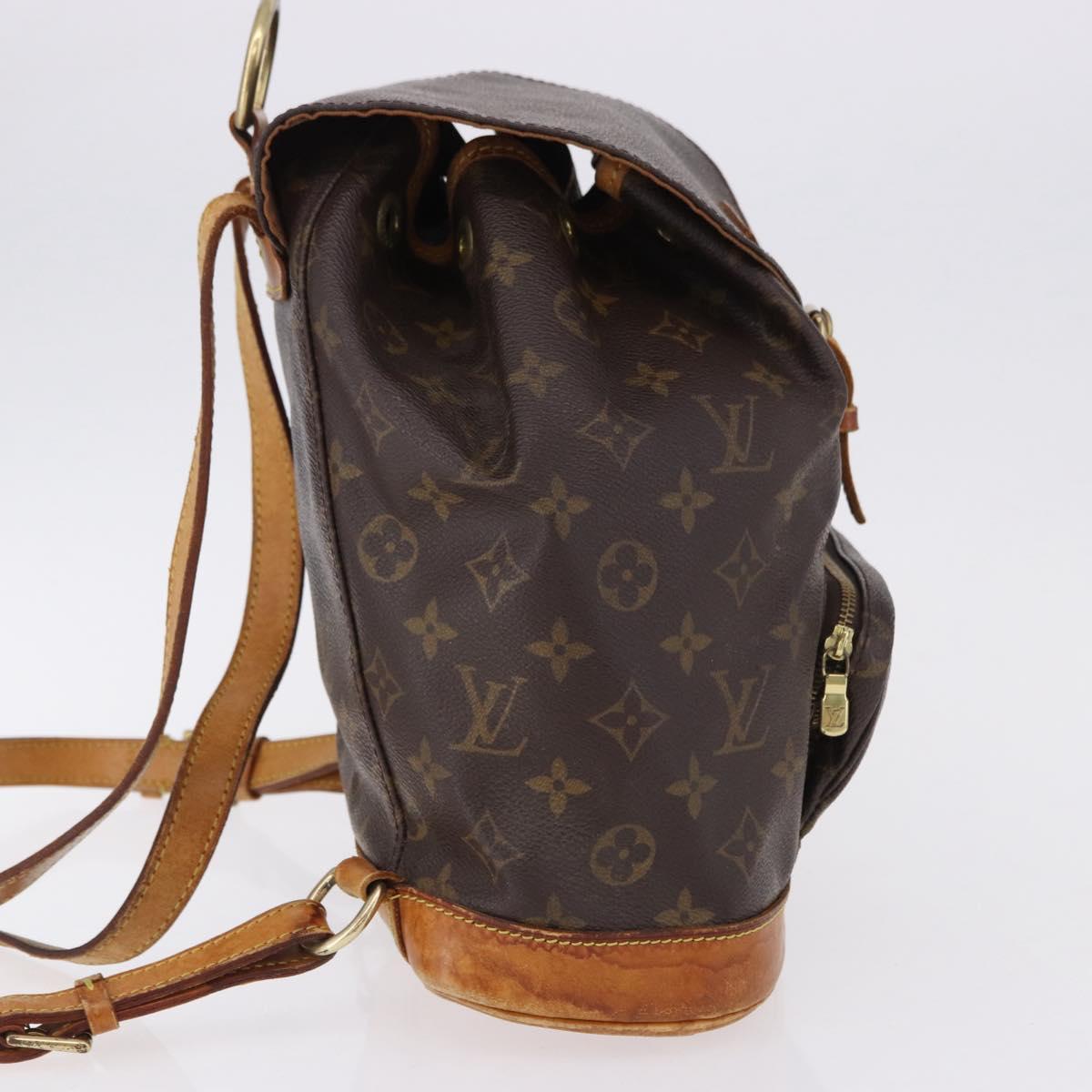 LOUIS VUITTON Monogram Montsouris PM Backpack M51137 LV Auth ka5308