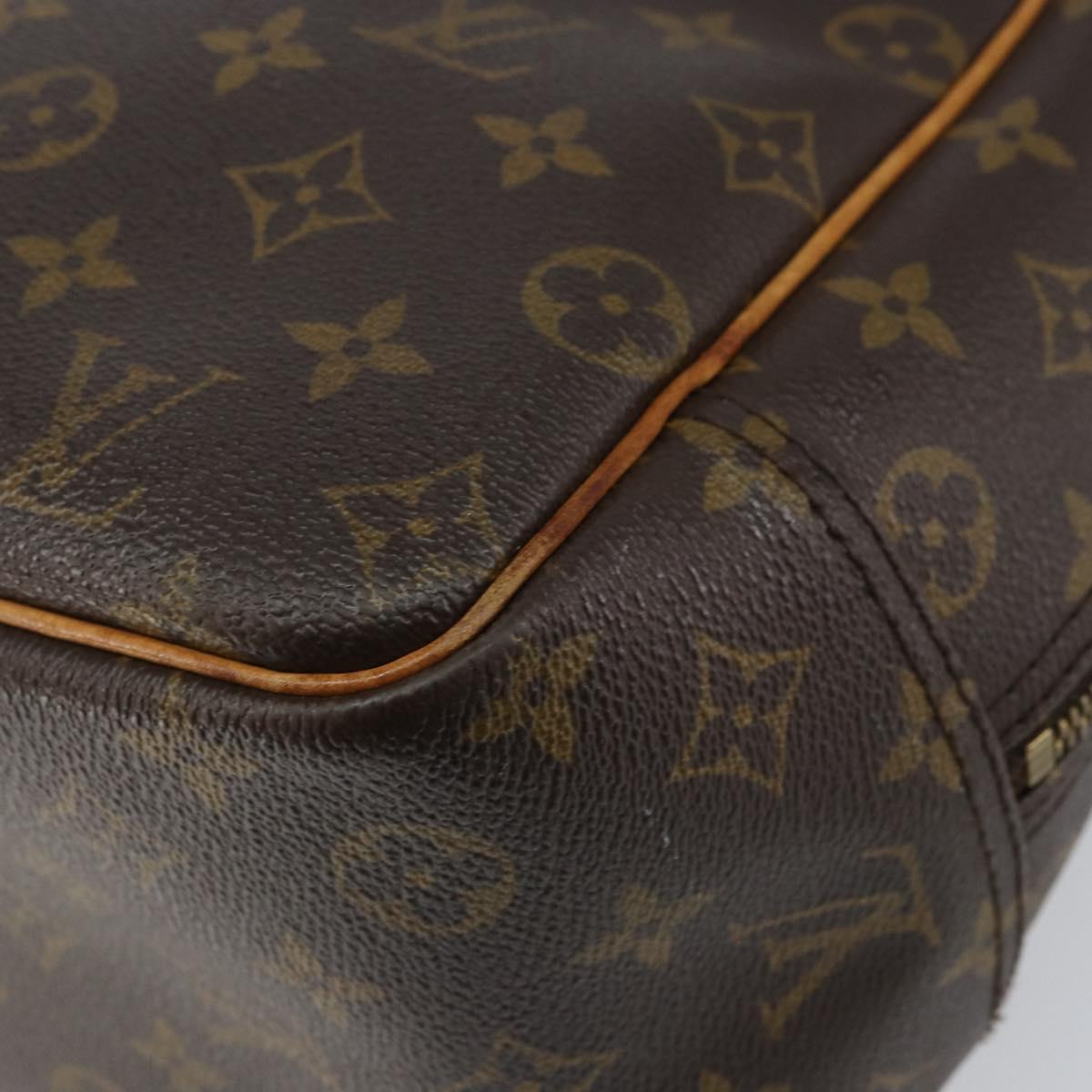 LOUIS VUITTON Monogram Deauville Hand Bag M47270 LV Auth ka531