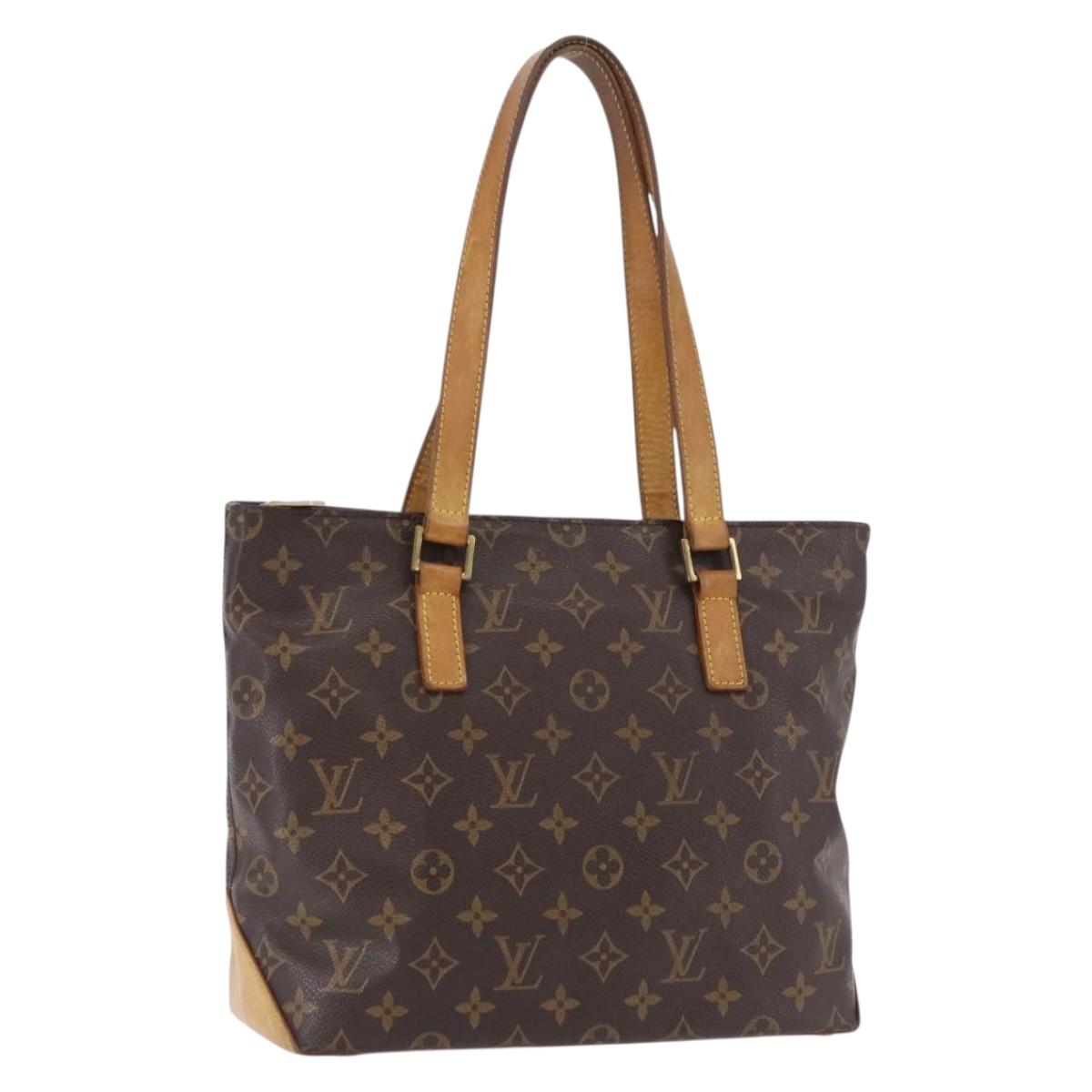 LOUIS VUITTON Monogram Cabas Mezzo Tote Bag M51151 LV Auth ka5310A