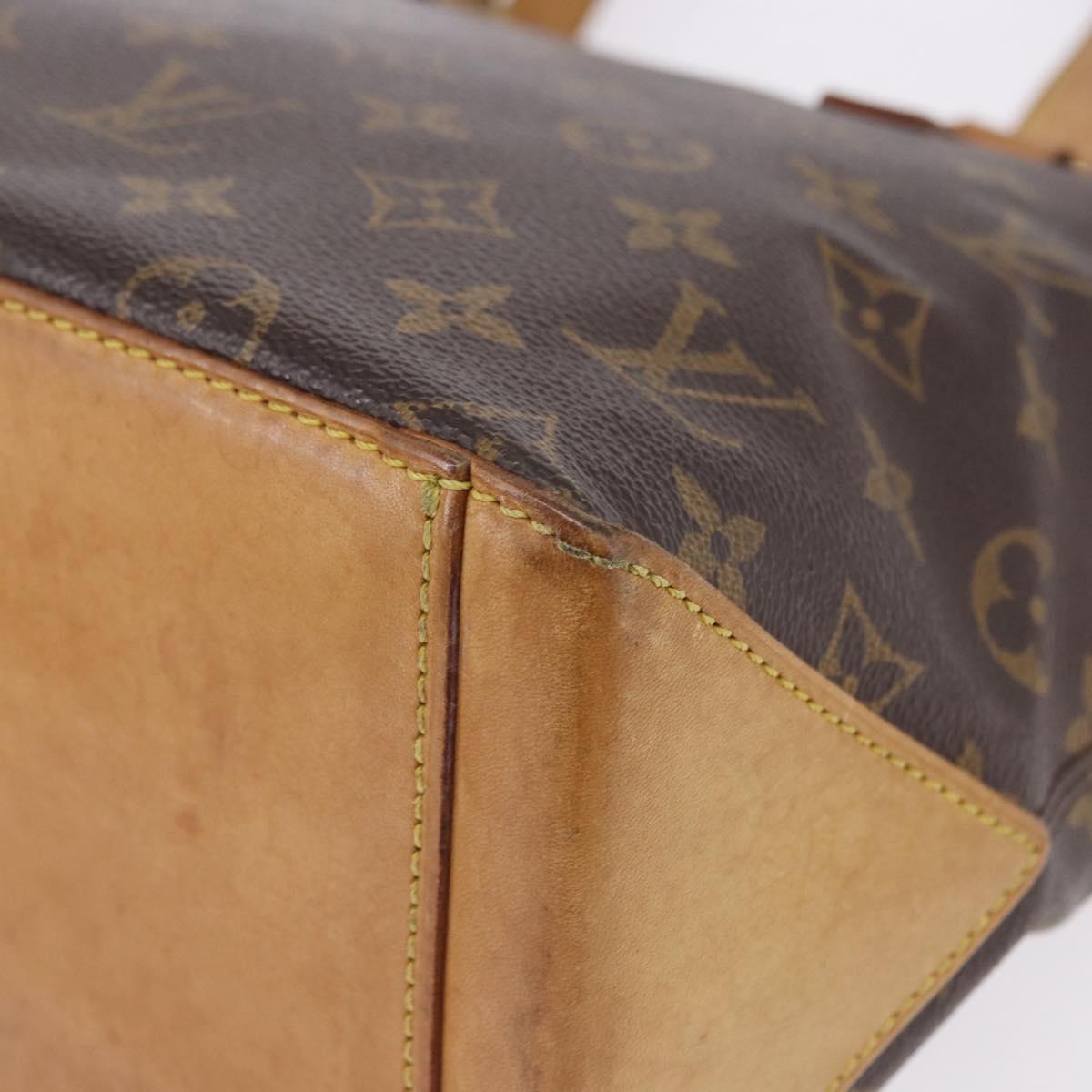 LOUIS VUITTON Monogram Cabas Mezzo Tote Bag M51151 LV Auth ka5310A