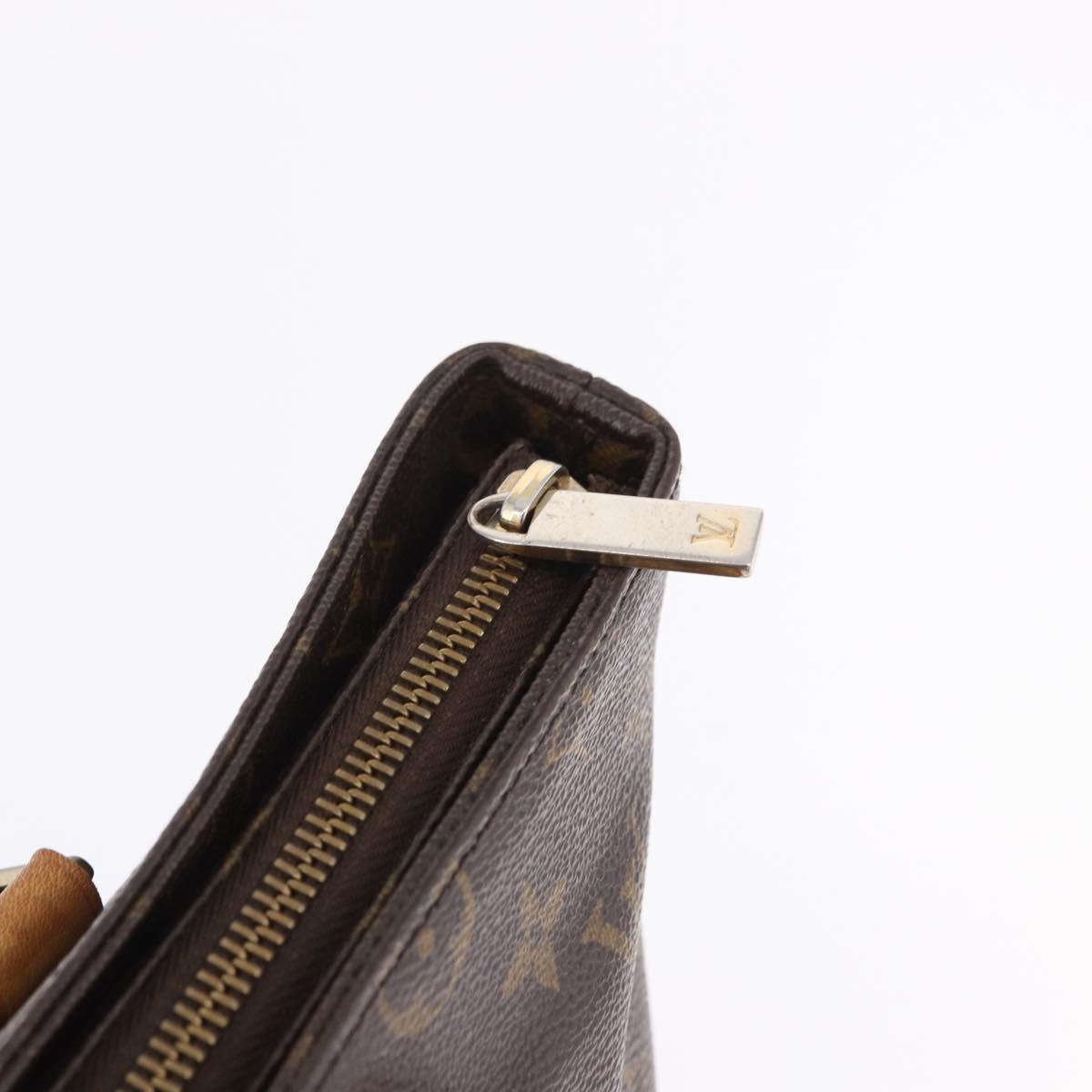 LOUIS VUITTON Monogram Cabas Mezzo Tote Bag M51151 LV Auth ka5310A