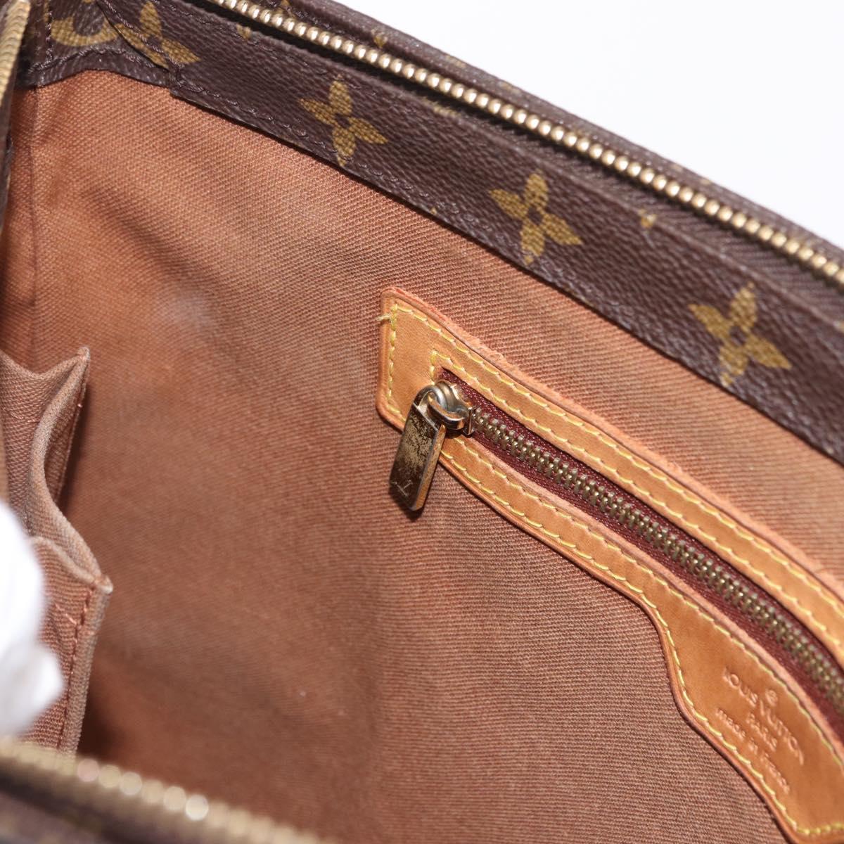 LOUIS VUITTON Monogram Cabas Mezzo Tote Bag M51151 LV Auth ka5310A