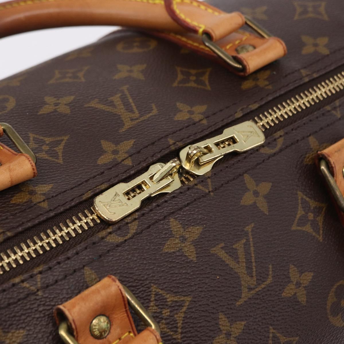 LOUIS VUITTON Monogram Keepall Bandouliere55 Boston Bag M41414 LV Auth ka5319