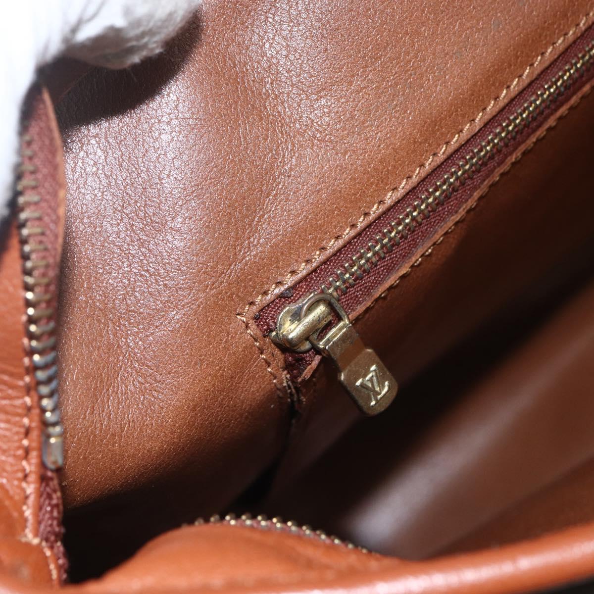 LOUIS VUITTON Monogram Sac Weekend PM Hand Bag M42425 LV Auth ka532