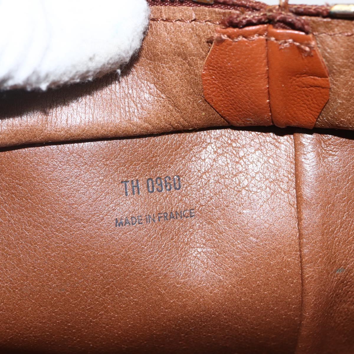 LOUIS VUITTON Monogram Sac Weekend PM Hand Bag M42425 LV Auth ka532