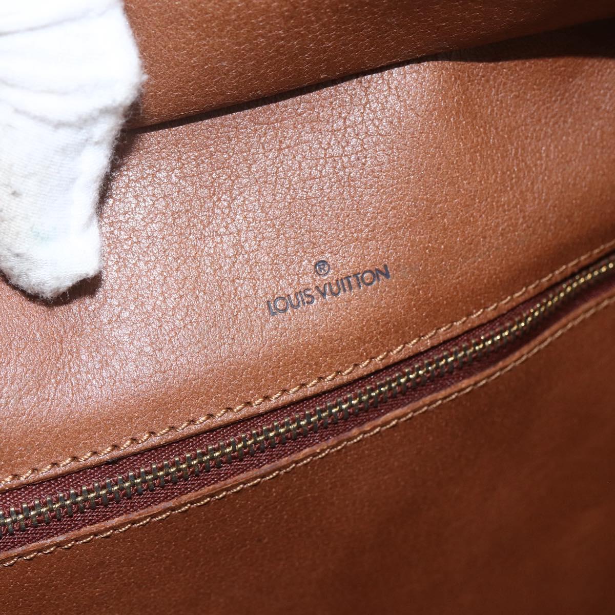 LOUIS VUITTON Monogram Sac Weekend PM Hand Bag M42425 LV Auth ka532