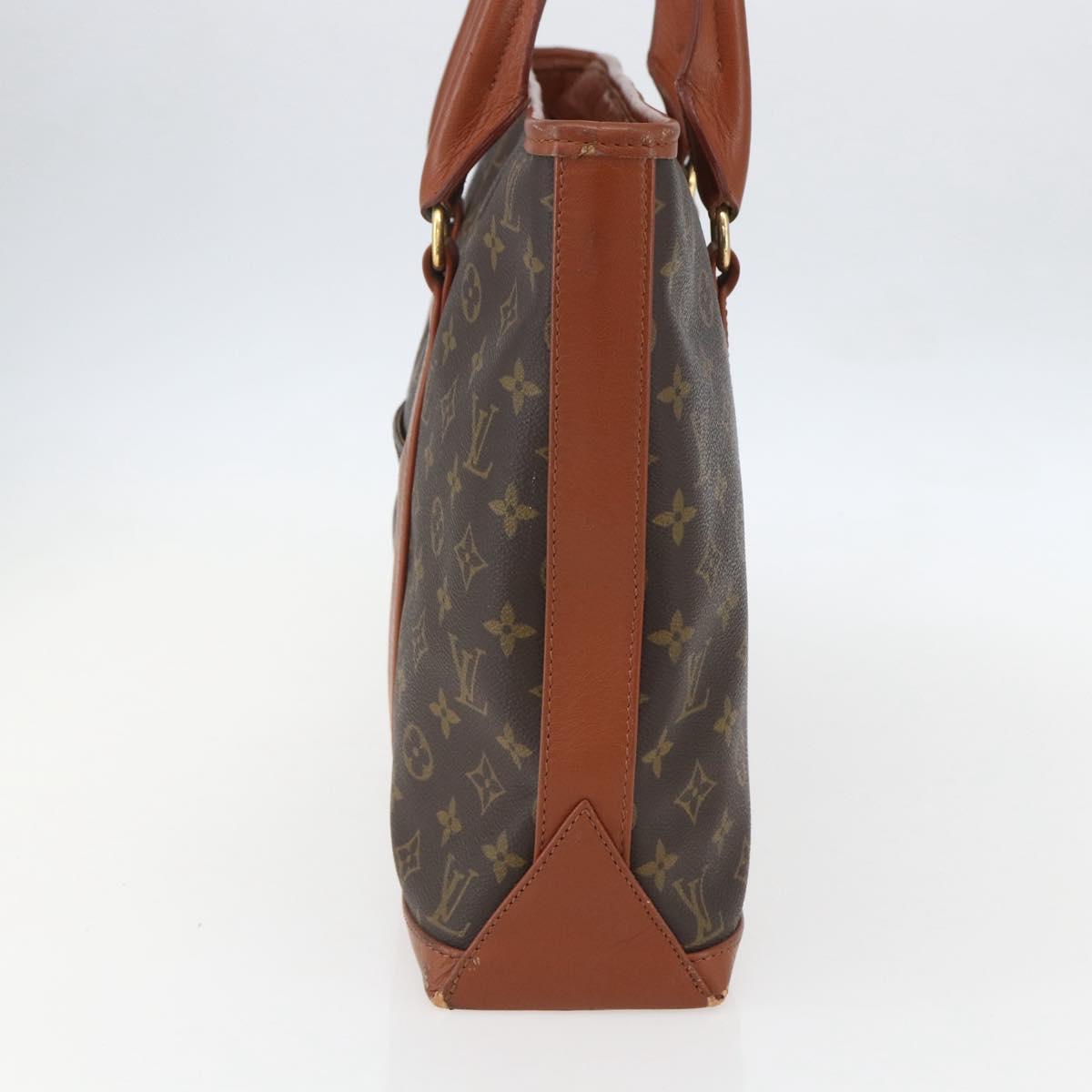 LOUIS VUITTON Monogram Sac Weekend PM Hand Bag M42425 LV Auth ka532