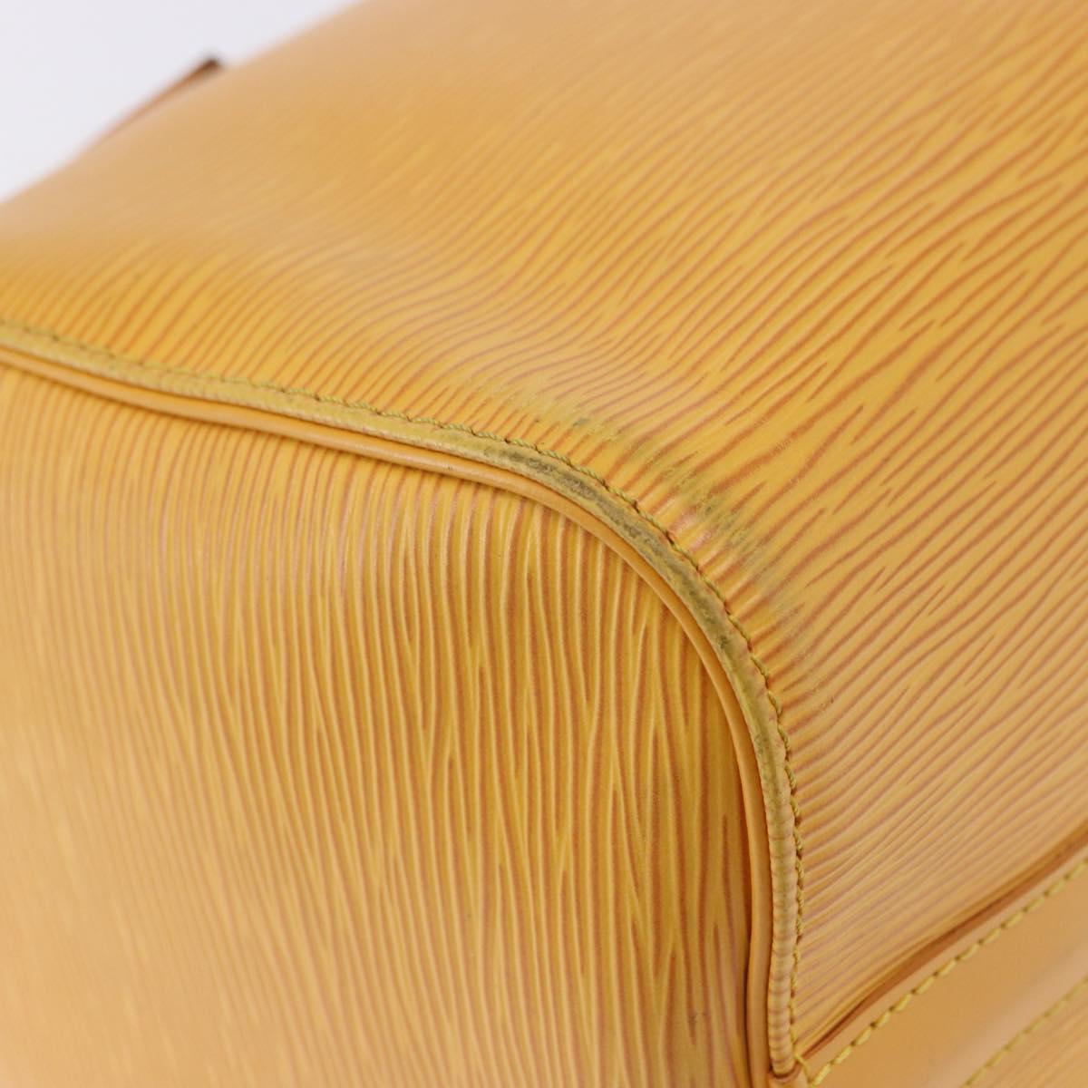 LOUIS VUITTON Epi Speedy 25 Hand Bag Tassili Yellow M43019 LV Auth ka5321A