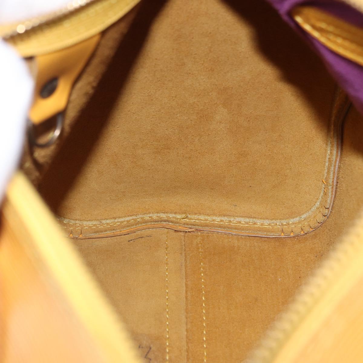 LOUIS VUITTON Epi Speedy 25 Hand Bag Tassili Yellow M43019 LV Auth ka5321A