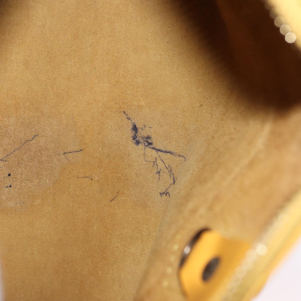 LOUIS VUITTON Epi Speedy 25 Hand Bag Tassili Yellow M43019 LV Auth ka5321A