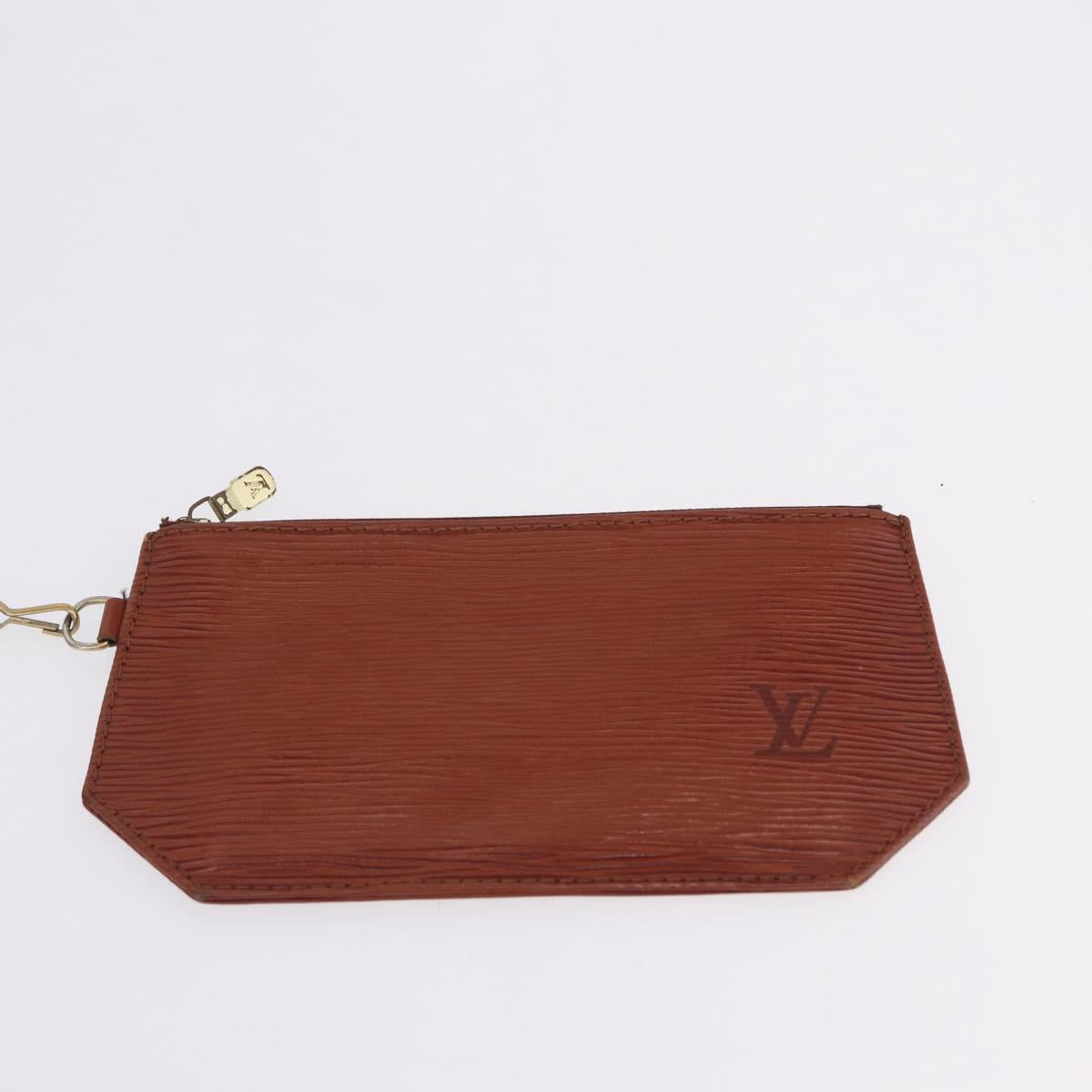 LOUIS VUITTON Epi Sac Depaule GM Shoulder Bag Brown M80193 LV Auth ka5322