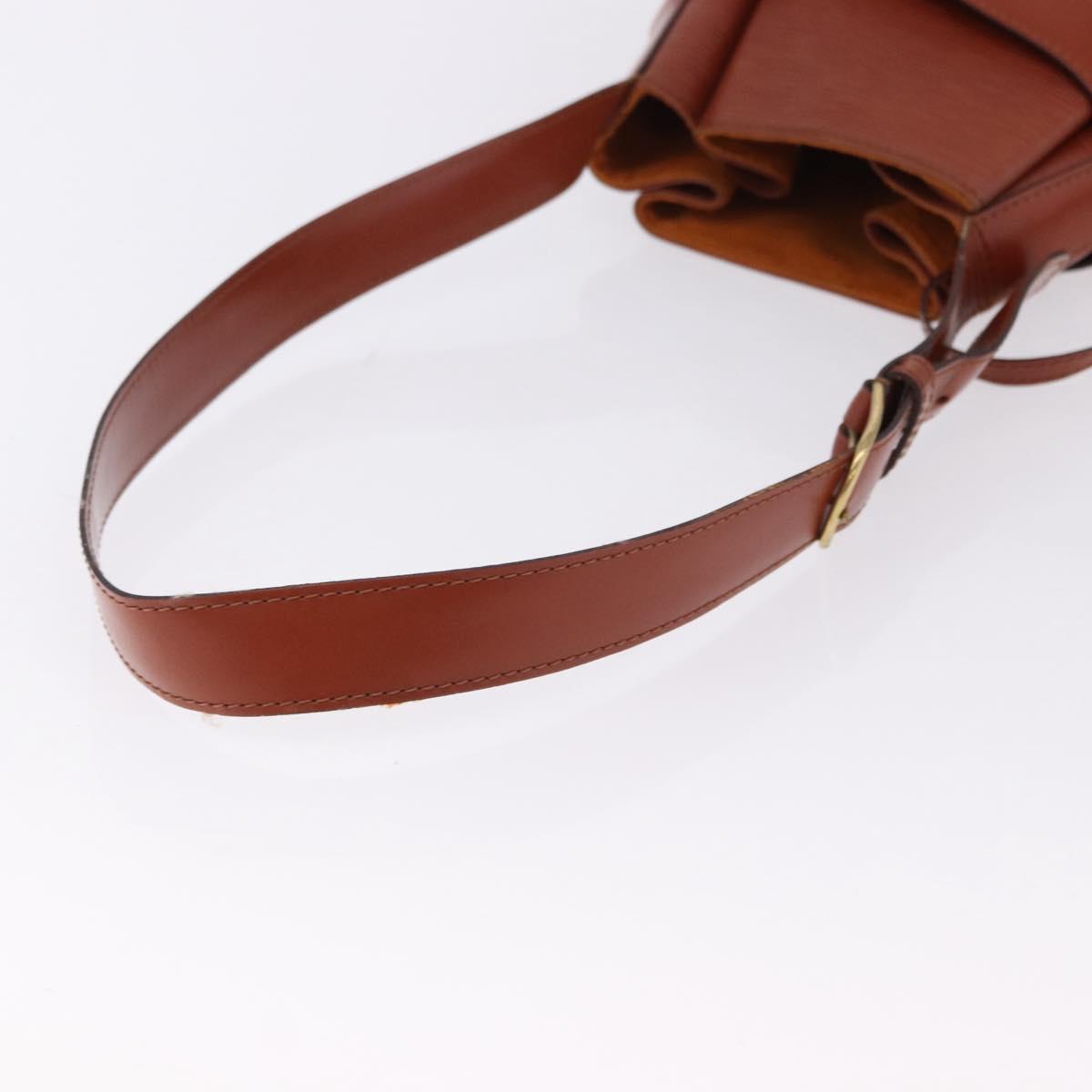 LOUIS VUITTON Epi Sac Depaule GM Shoulder Bag Brown M80193 LV Auth ka5322