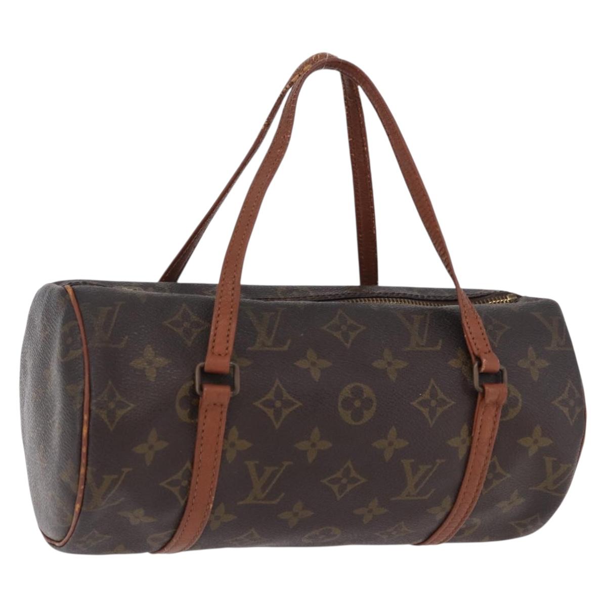 LOUIS VUITTON Monogram Papillon 26 Hand Bag M51366 LV Auth ka5326