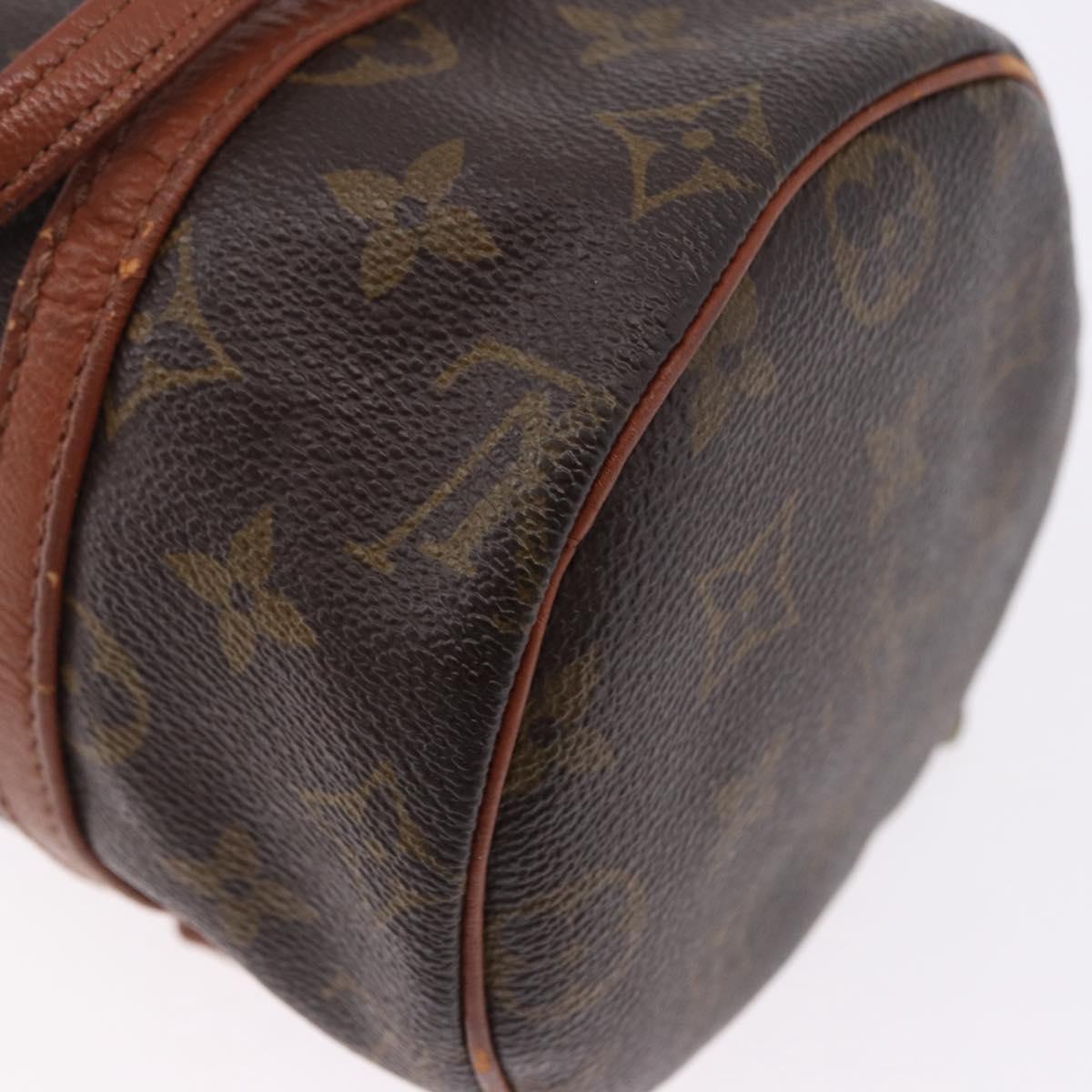 LOUIS VUITTON Monogram Papillon 26 Hand Bag M51366 LV Auth ka5326