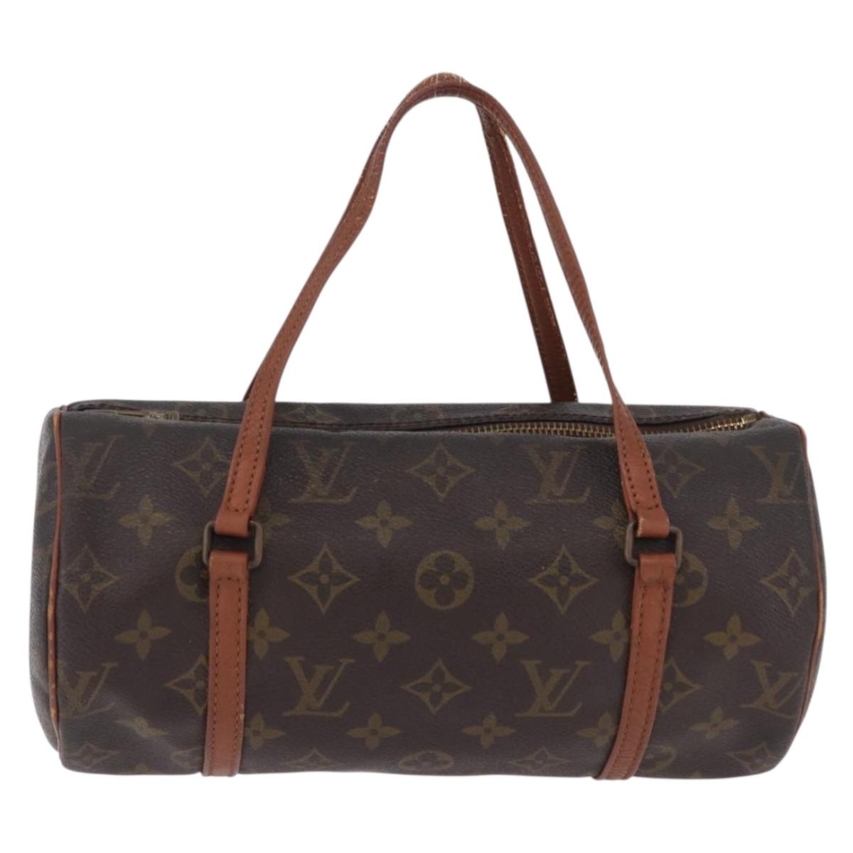 LOUIS VUITTON Monogram Papillon 26 Hand Bag M51366 LV Auth ka5326