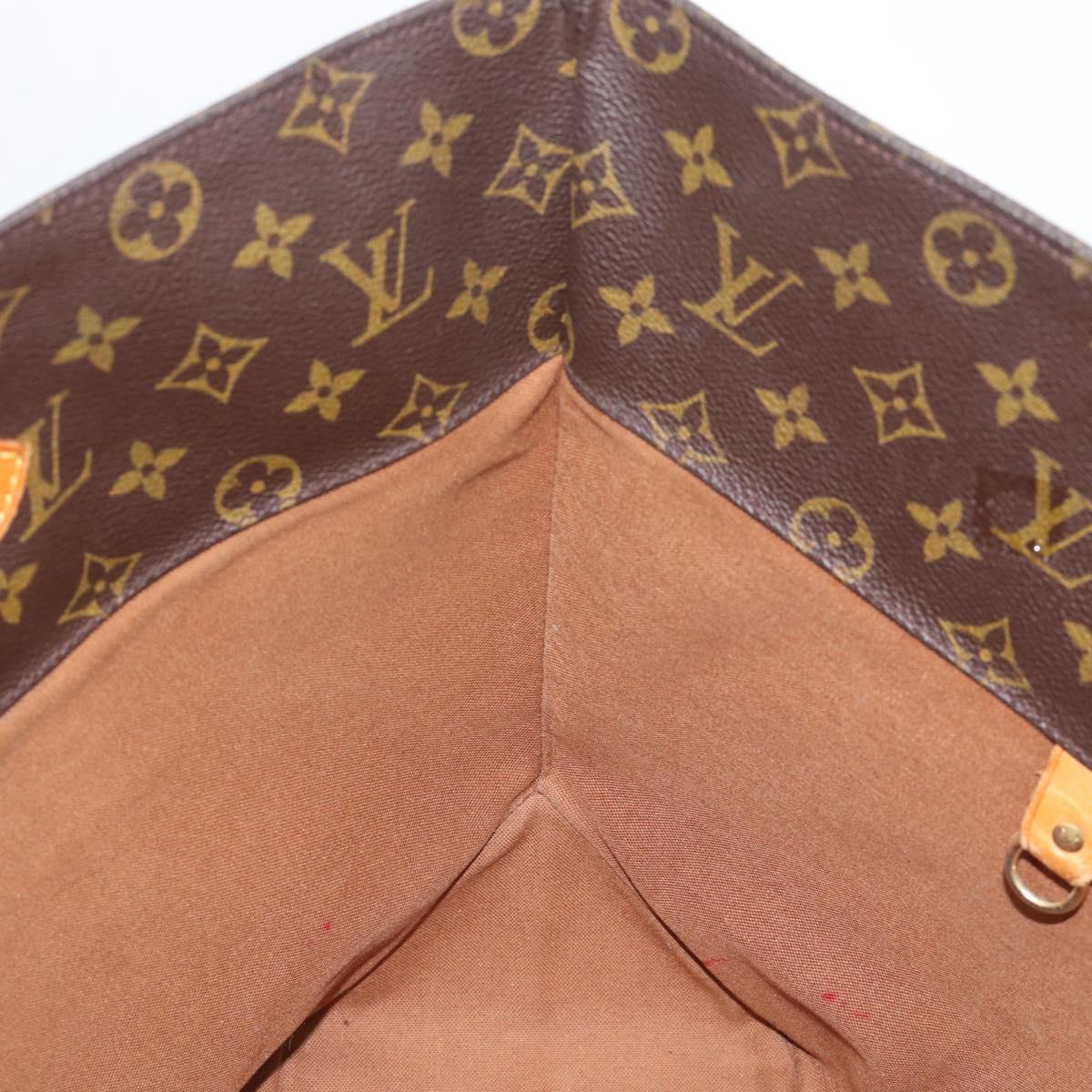 LOUIS VUITTON Monogram Sac Shopping Tote Bag M51108 LV Auth ka5327