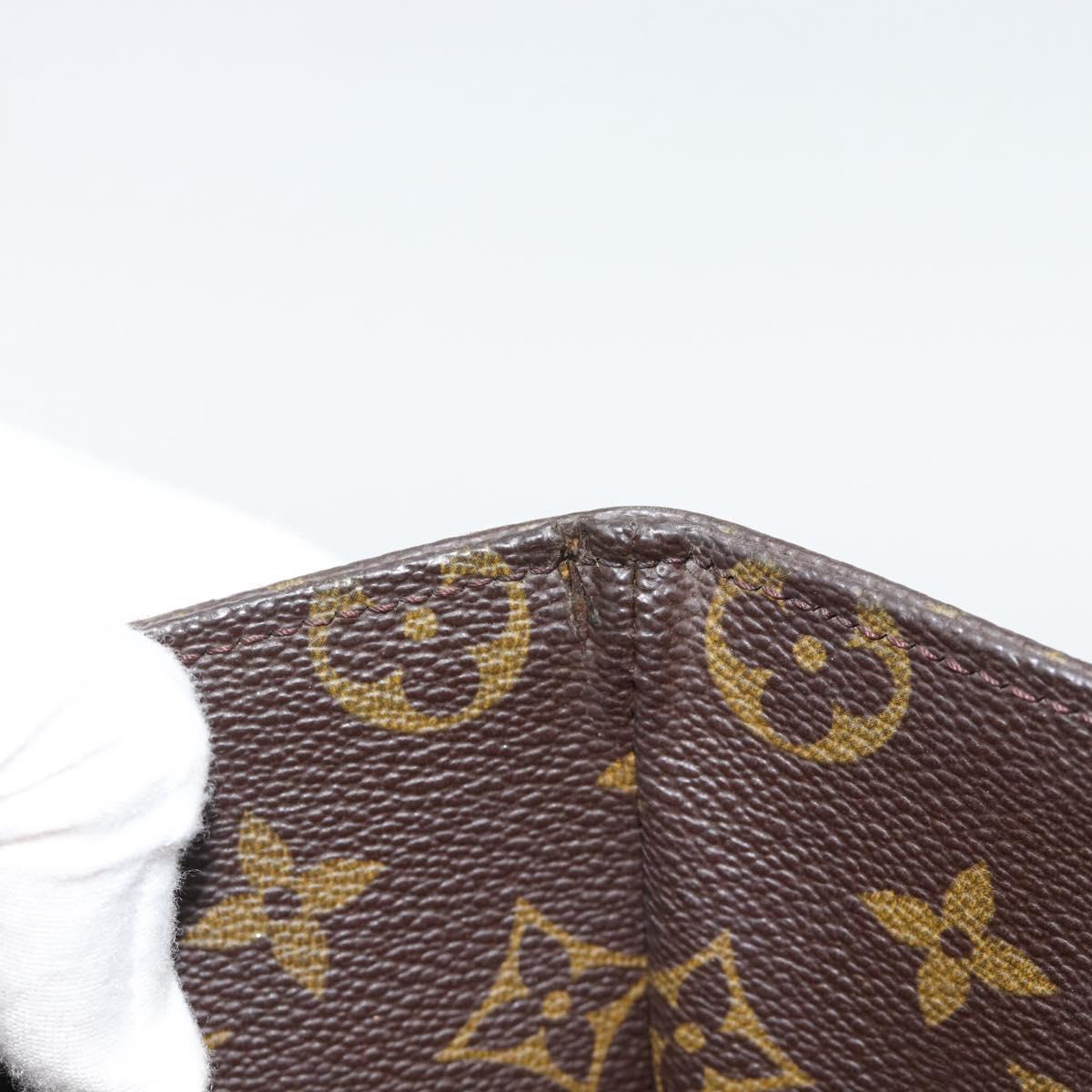 LOUIS VUITTON Monogram Sac Shopping Tote Bag M51108 LV Auth ka5327