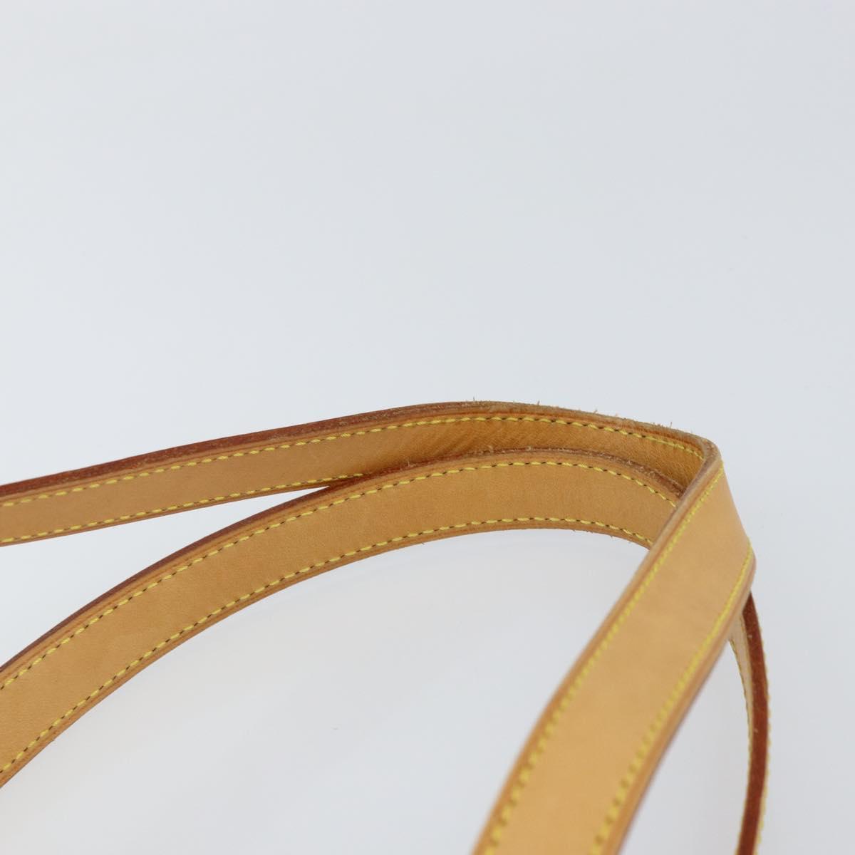 LOUIS VUITTON Monogram Vernis Brentwood Shoulder Bag Perle M91512 LV Auth ka533