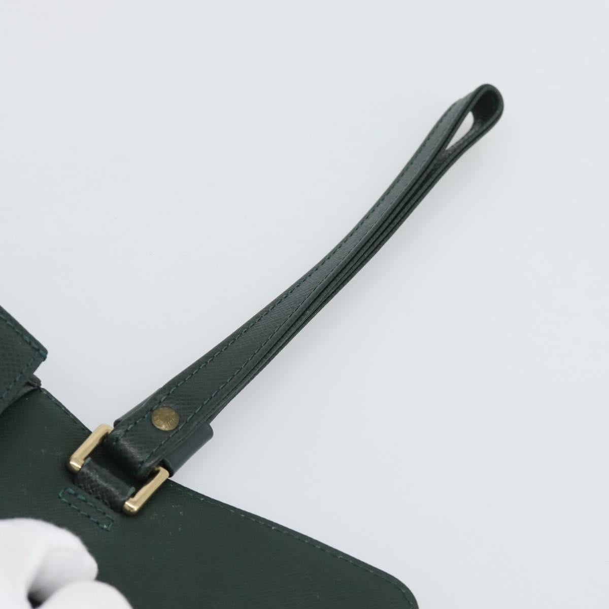 LOUIS VUITTON Taiga Pochette Kourad Clutch Bag Epicea M30194 LV Auth ka5336