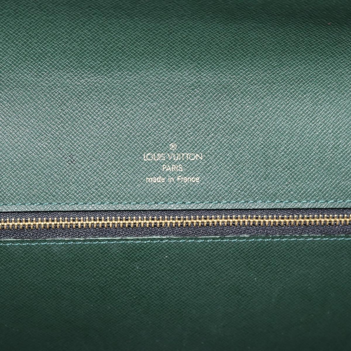 LOUIS VUITTON Taiga Pochette Kourad Clutch Bag Epicea M30194 LV Auth ka5336