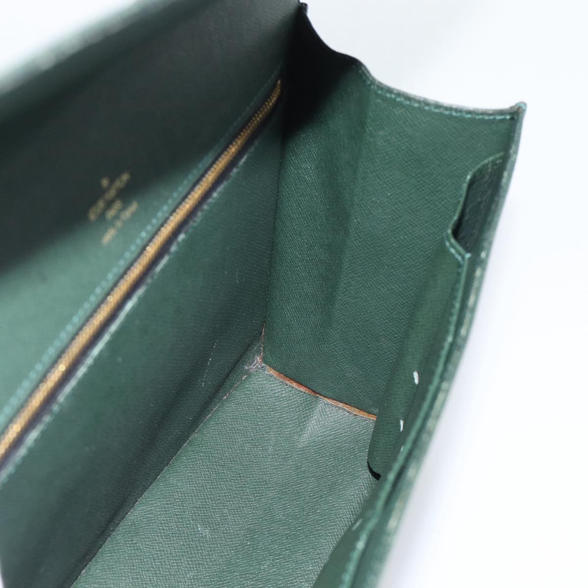 LOUIS VUITTON Taiga Pochette Kourad Clutch Bag Epicea M30194 LV Auth ka5336