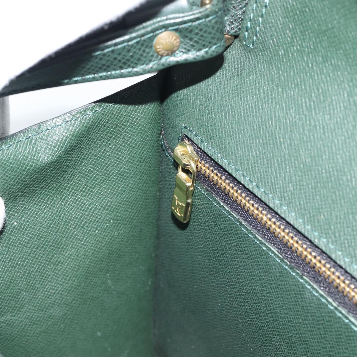 LOUIS VUITTON Taiga Pochette Kourad Clutch Bag Epicea M30194 LV Auth ka5336