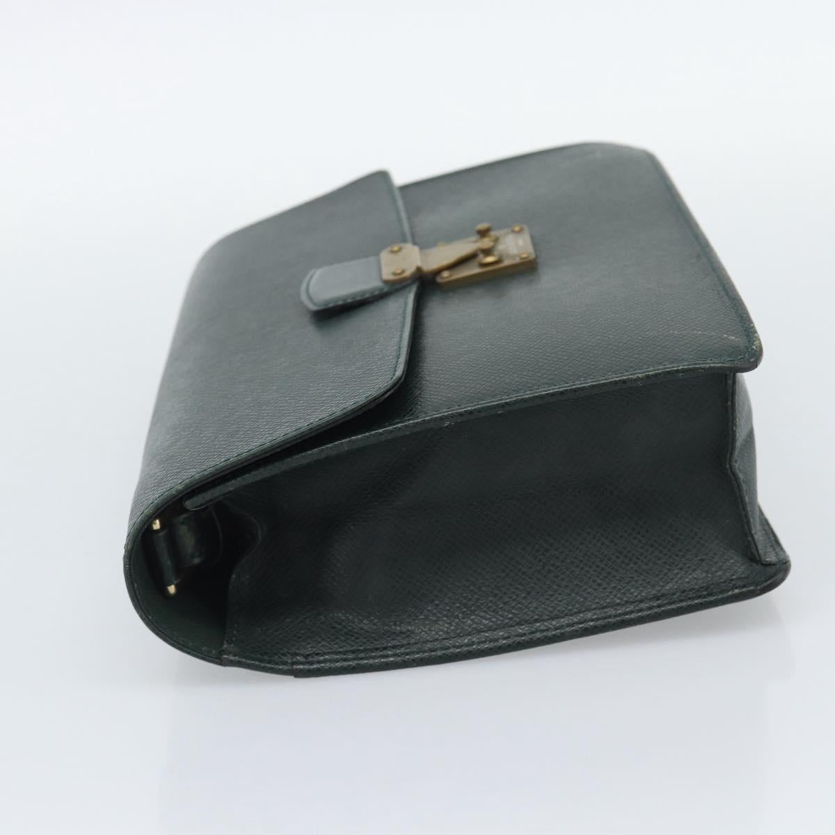 LOUIS VUITTON Taiga Pochette Kourad Clutch Bag Epicea M30194 LV Auth ka5336
