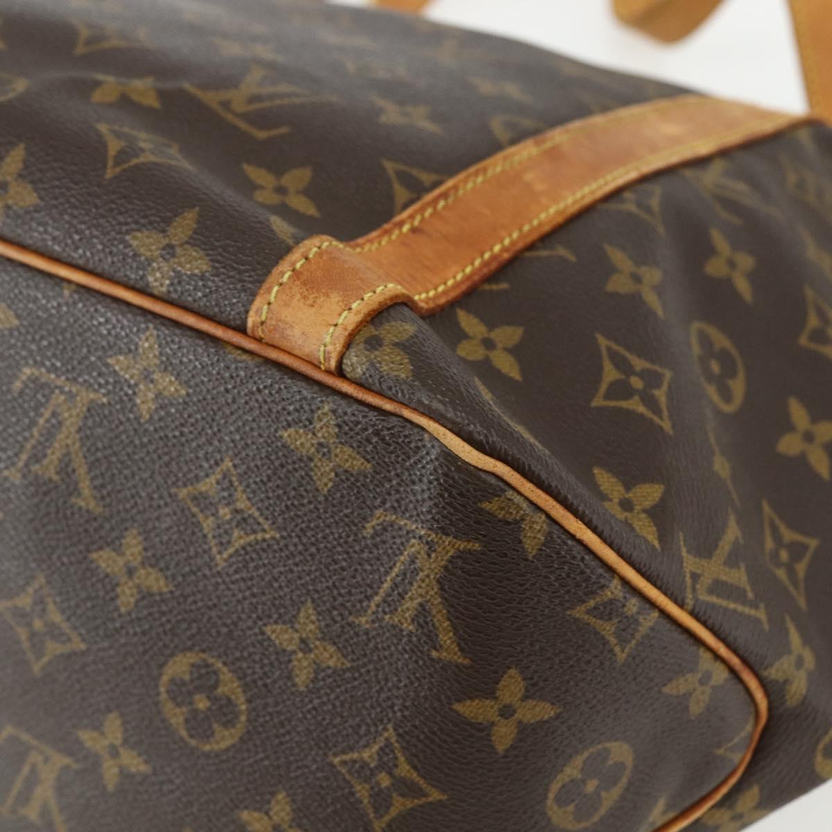 LOUIS VUITTON Monogram Sac Shopping Tote Bag M51108 LV Auth ka534