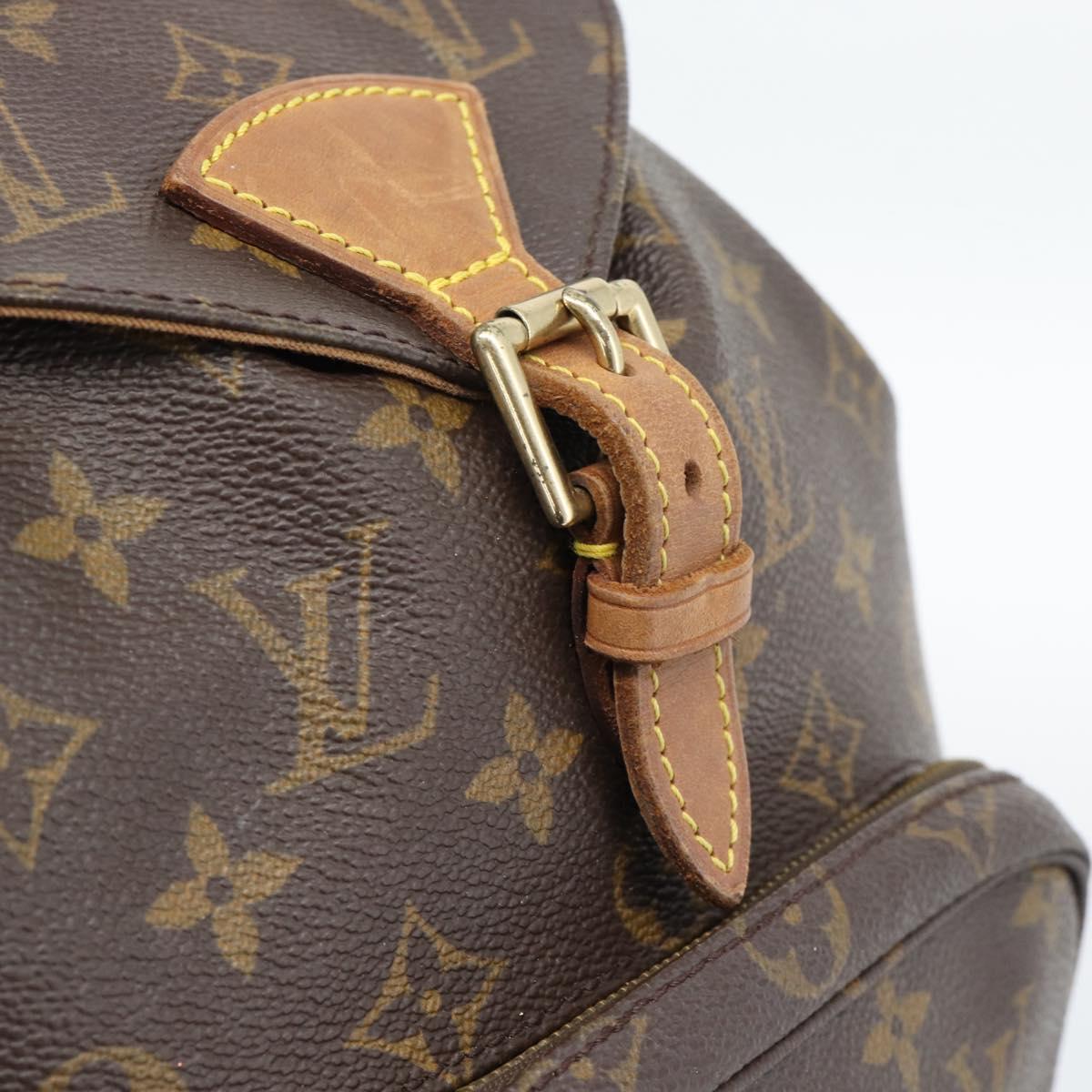 LOUIS VUITTON Monogram Montsouris MM Backpack M51136 LV Auth ka5344