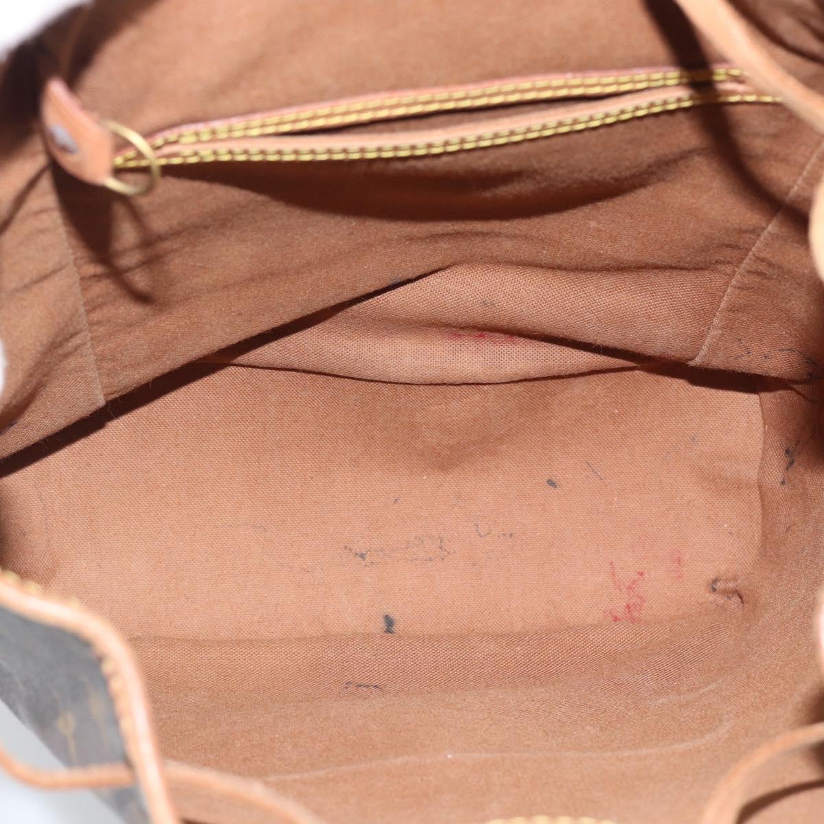LOUIS VUITTON Monogram Montsouris MM Backpack M51136 LV Auth ka5344